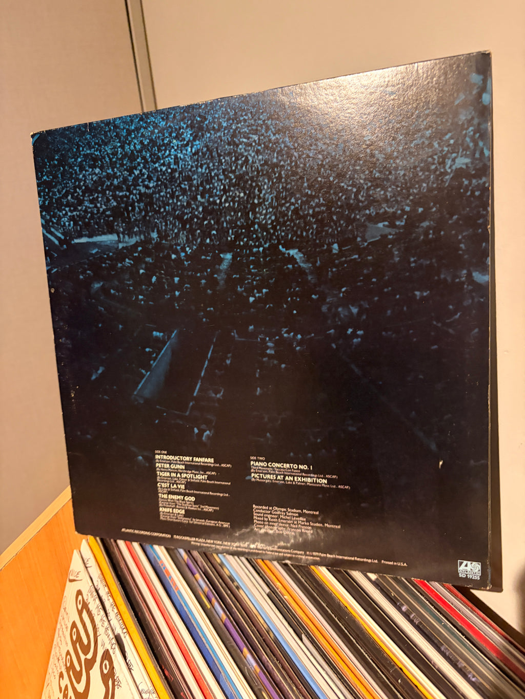 EMERSON LAKE & PALMER In concert