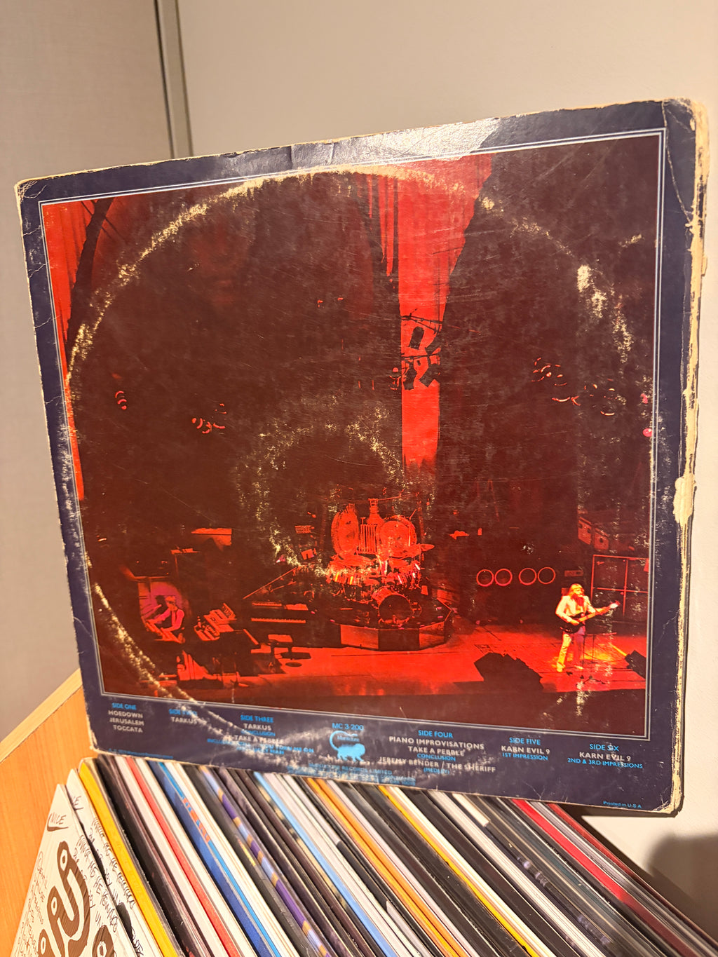 EMERSON LAKE & PALMER Welcome back, my friends, to the show that never ends