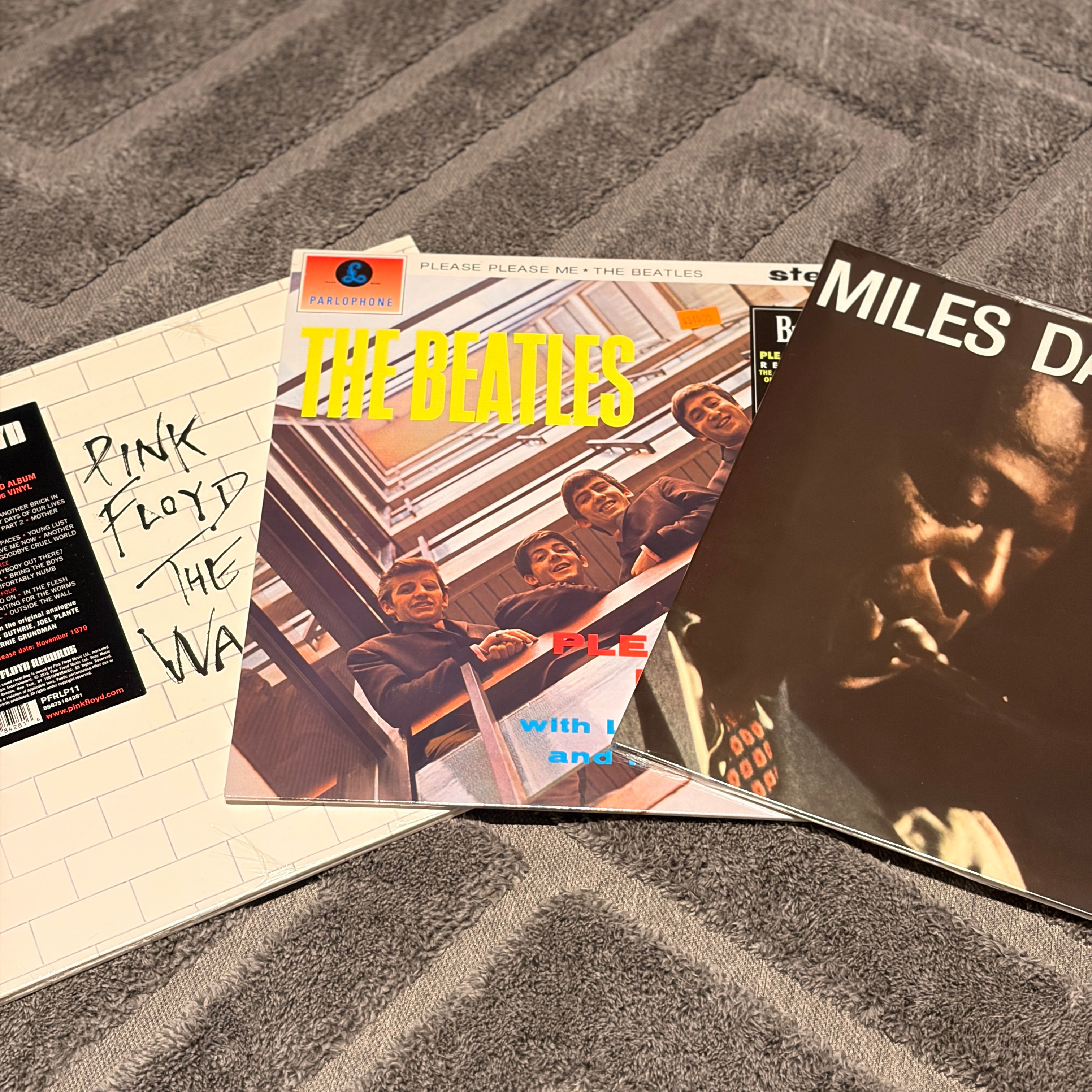 PACK COLECCIONISTA PINK FLOYD, THE BEATLES, MILES DAVIS