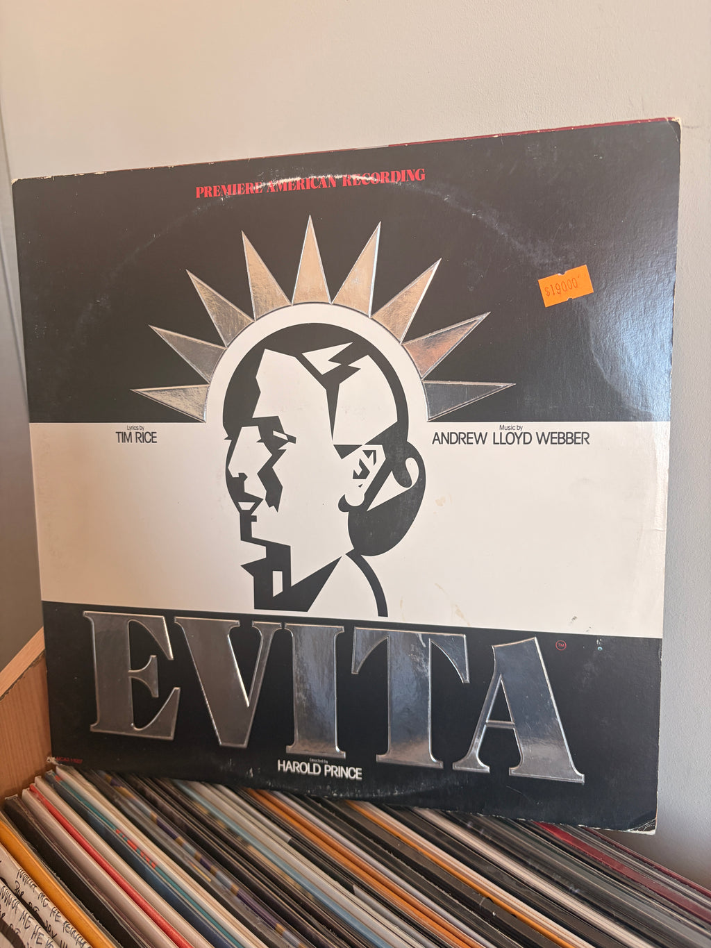 EVITA Andrew Lloyd Webber And Tim Rice