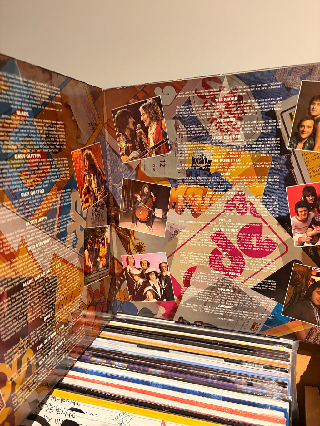 GLAM SLAM elton john, t rex, slade, gary glitter, sweet, mud, rod stewart, suzi quatro
