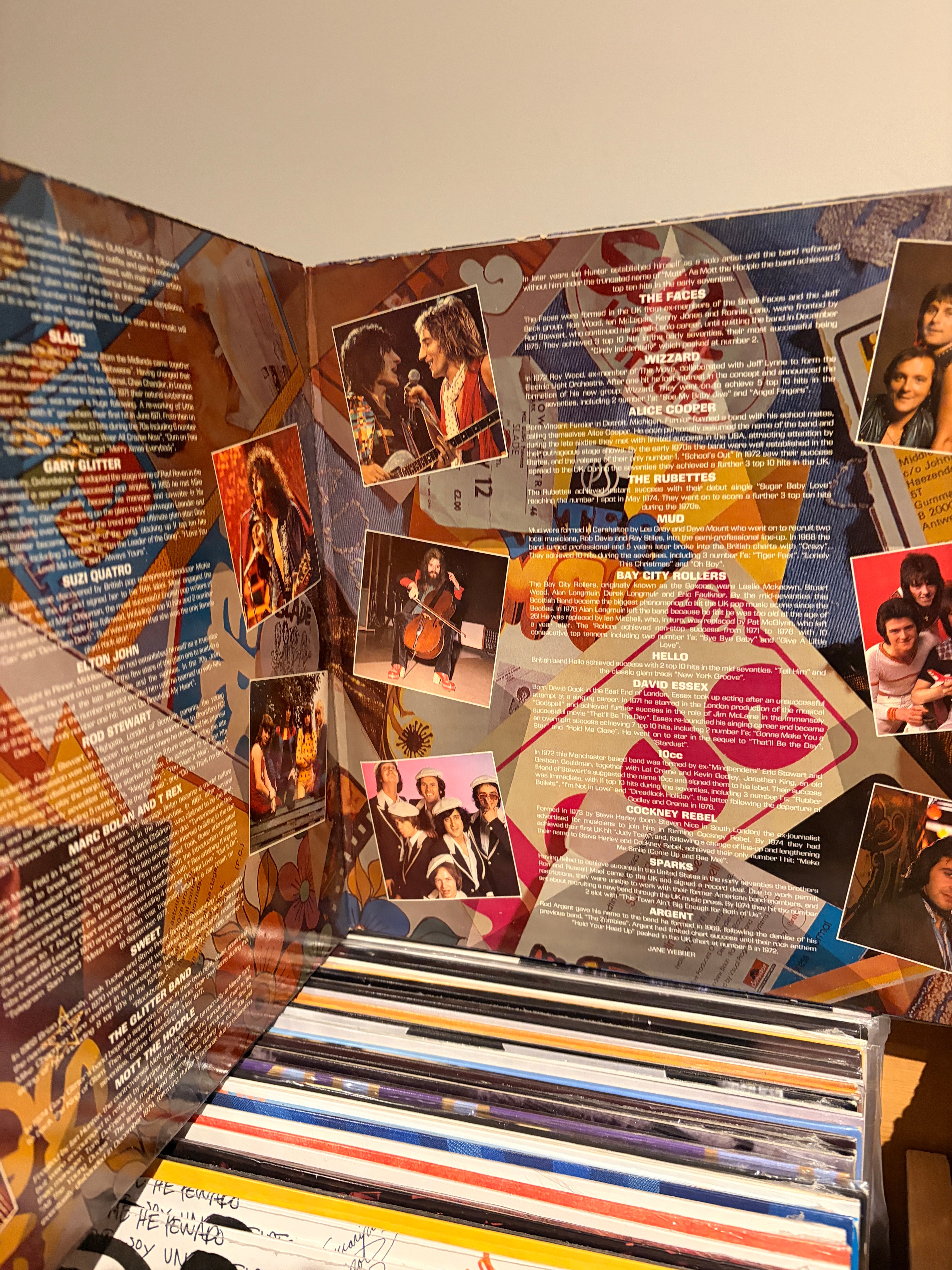 GLAM SLAM elton john, t rex, slade, gary glitter, sweet, mud, rod stewart, suzi quatro