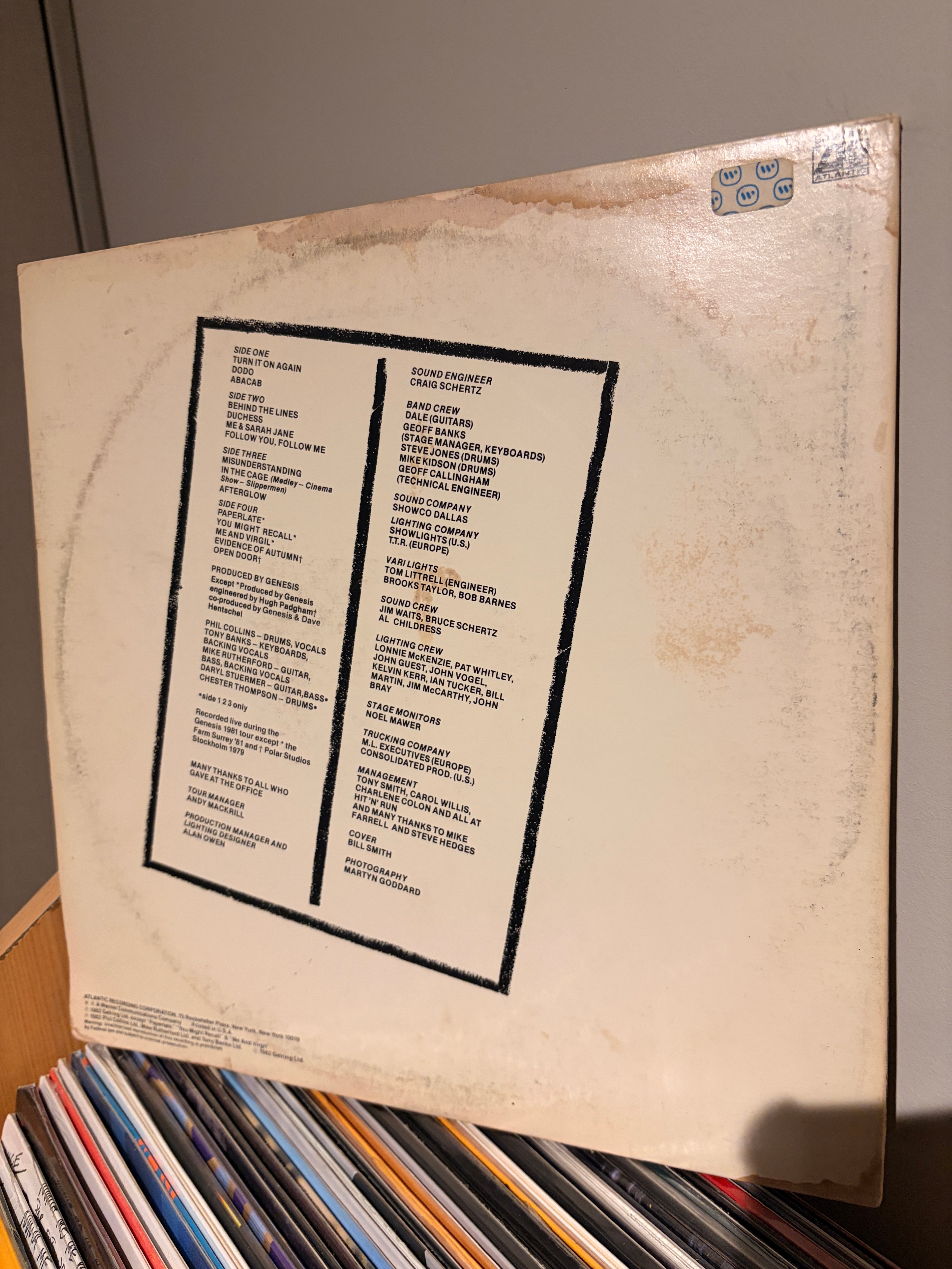 GENESIS Three sides live