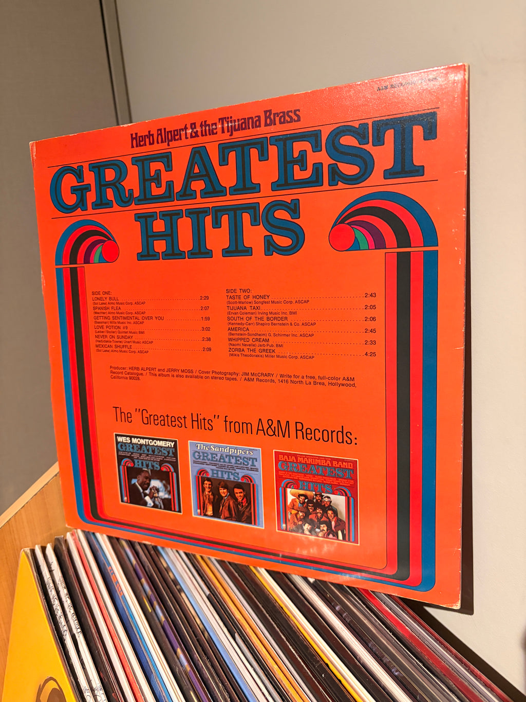 HERP ALPERT & the tijuana brass Greatest hits
