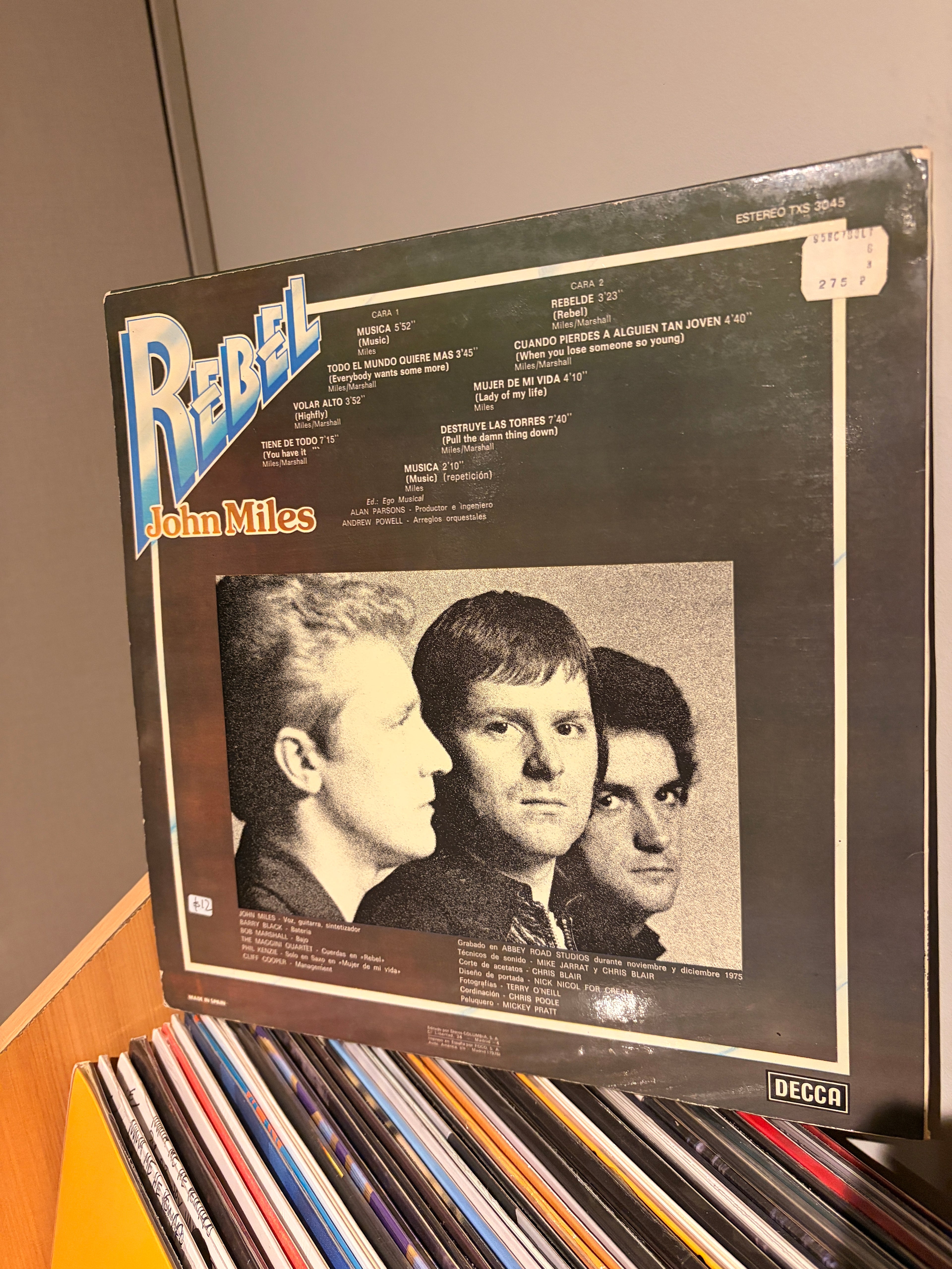 JOHN MILES Rebel