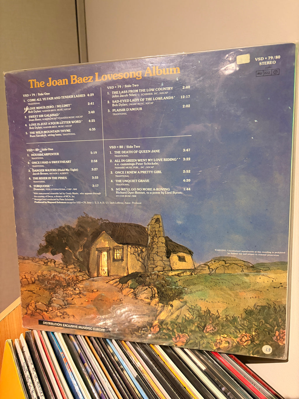 THE JOAN BAEZ Lovesong album