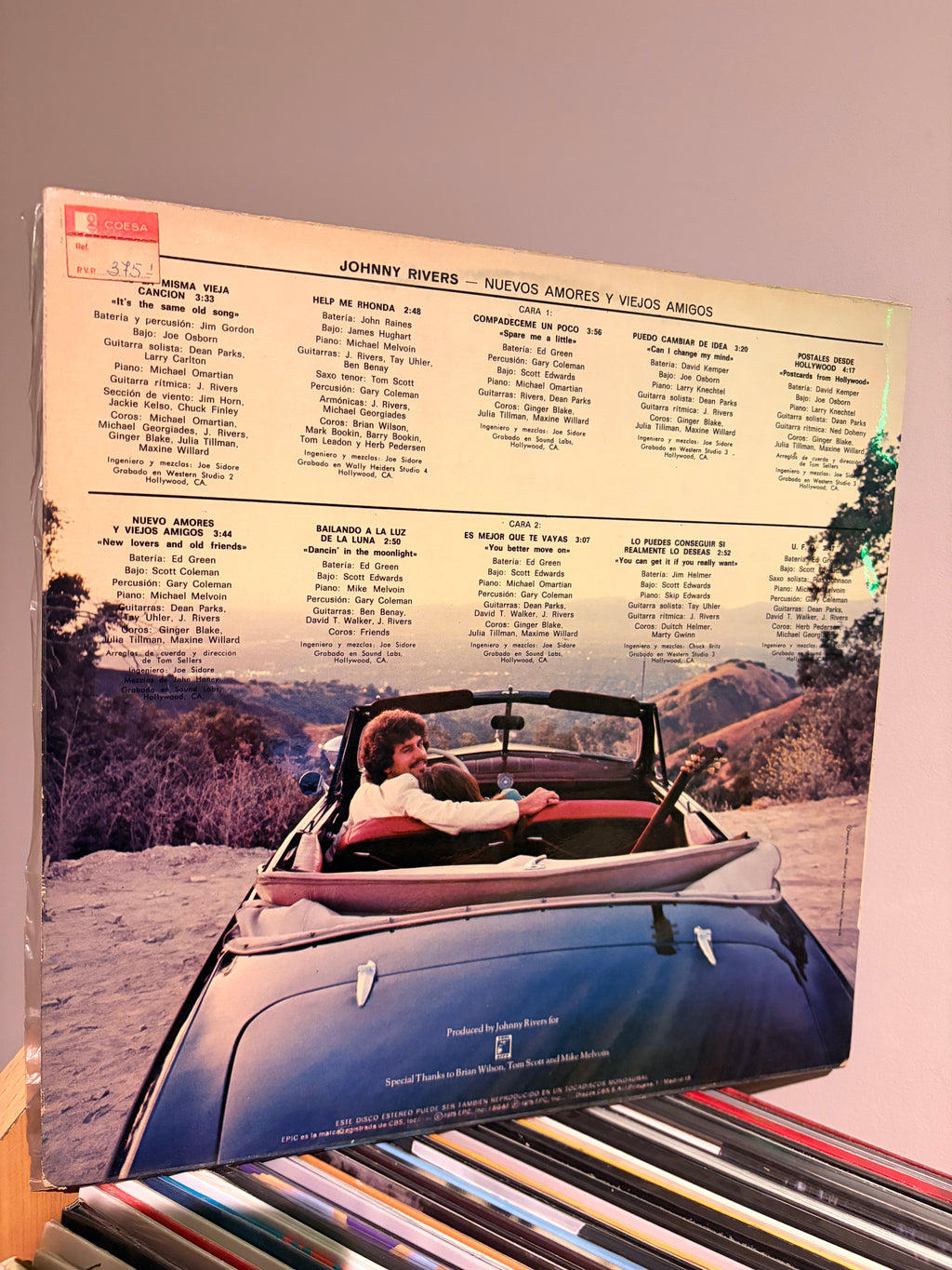 JOHNNY RIVERS New lovers and old friends