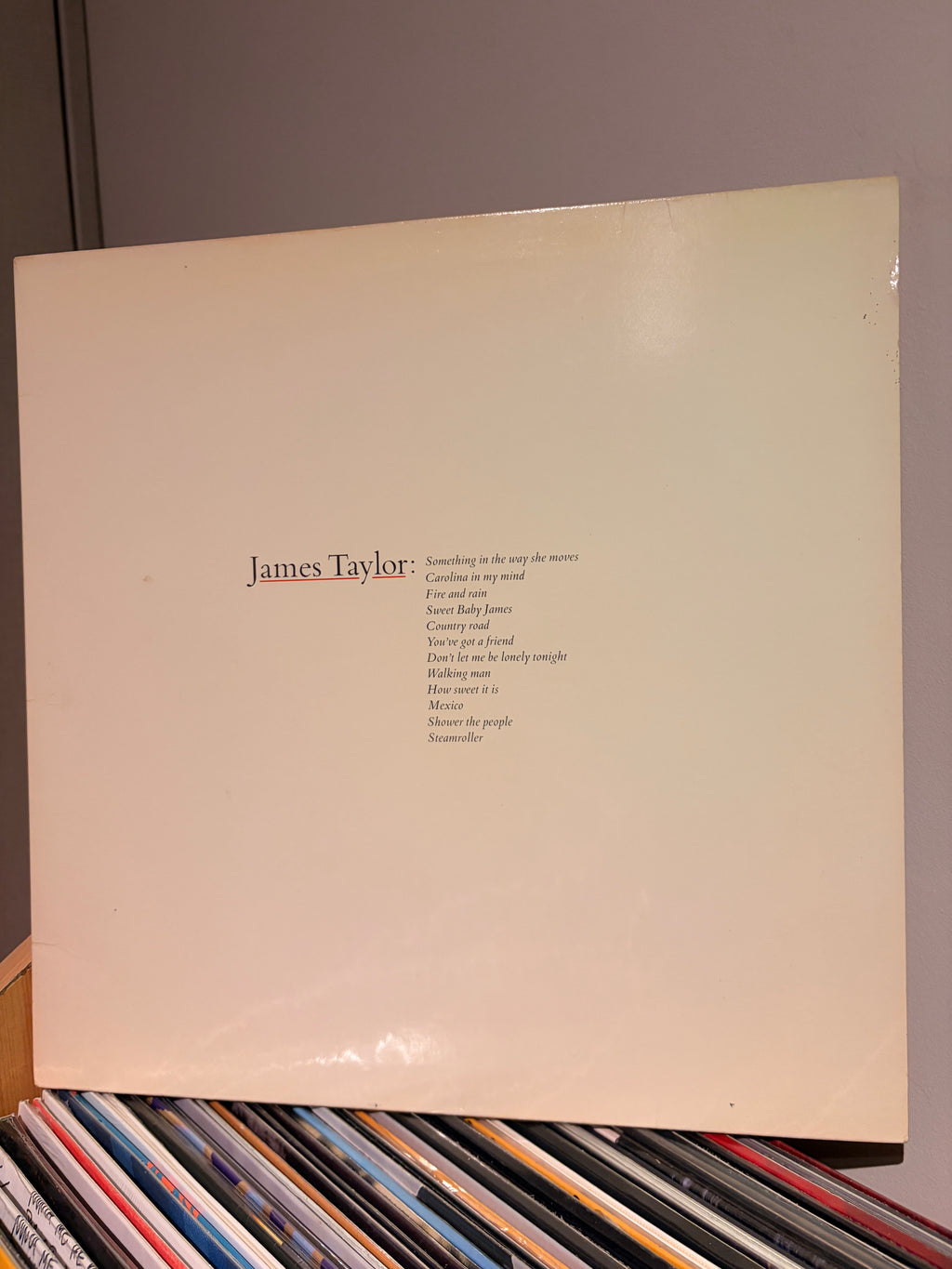 JAMES TAYLOR Greatest Hits