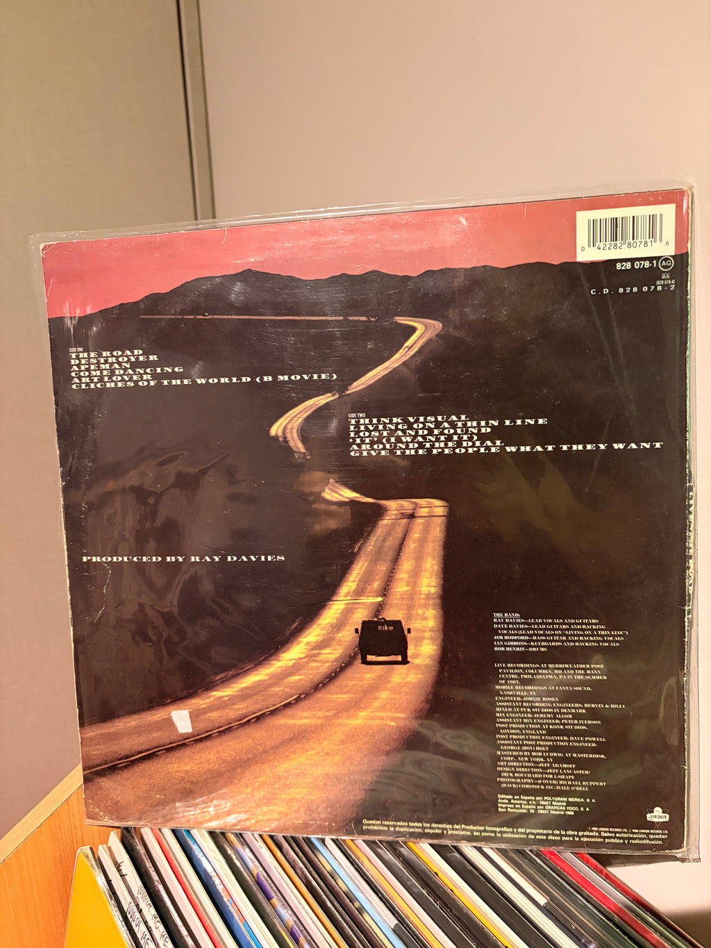 THE KINKS Live the road