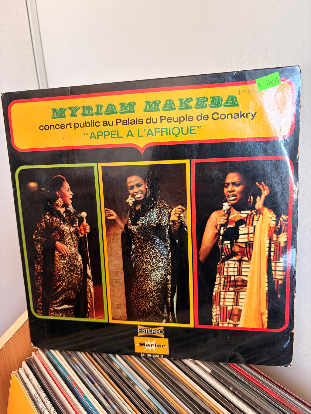 MYRIAM MAKEBA Appel a l`afrique