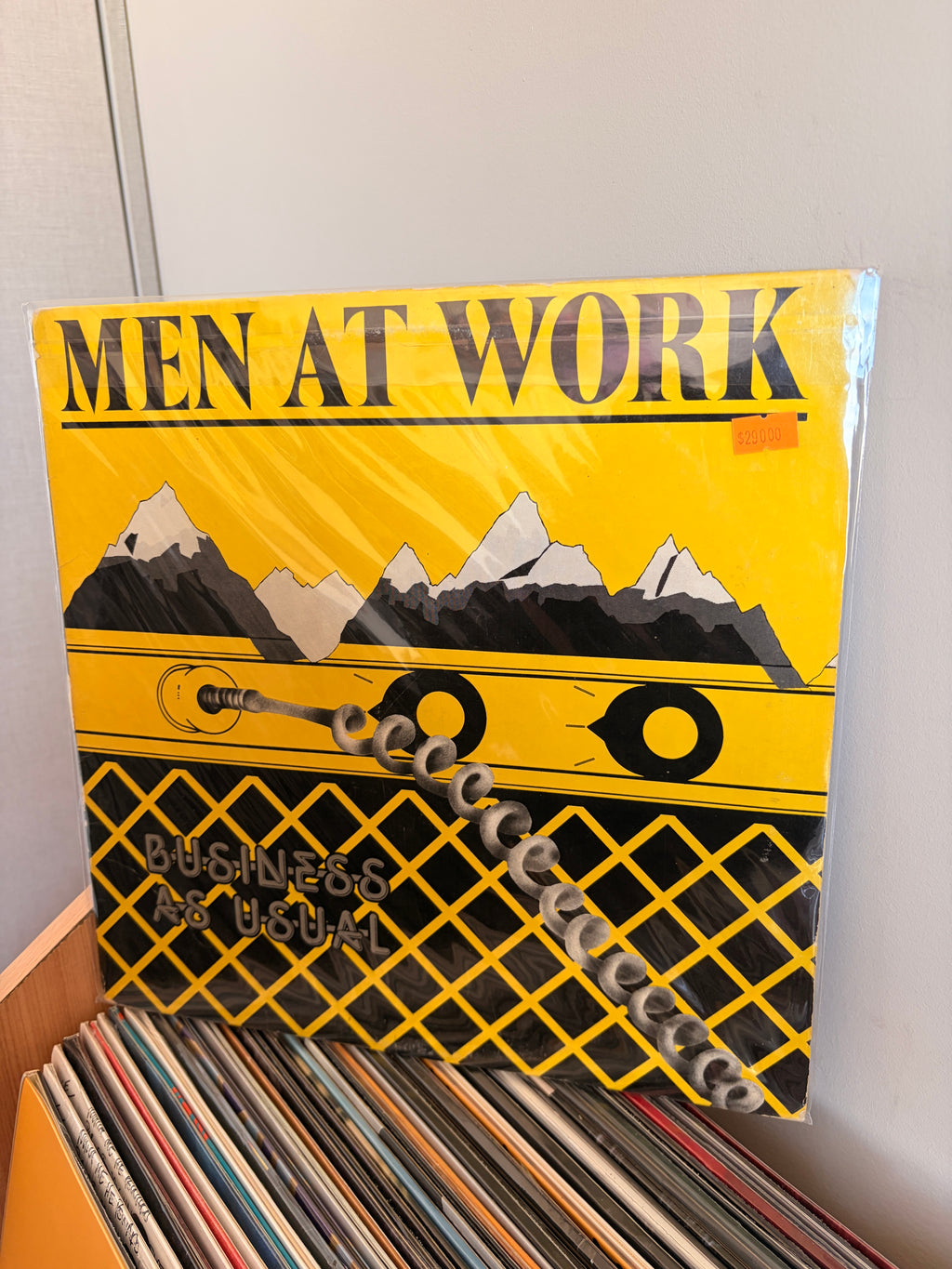 MEN AT WORK Bussiness as usual