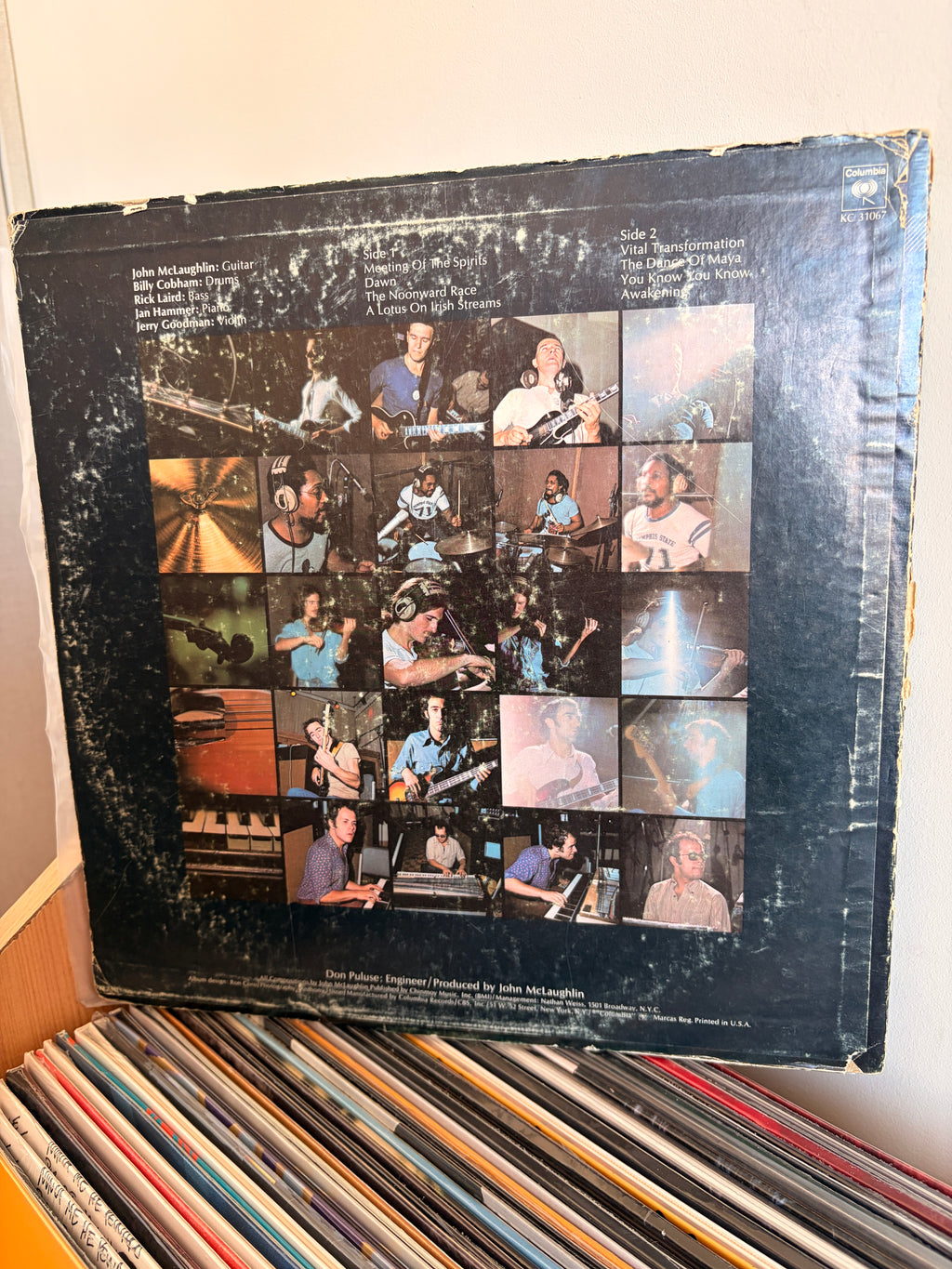 THE MAHAVISHNU ORCHESTRA with JOHN McLAUGHLIN The inner mounting flame