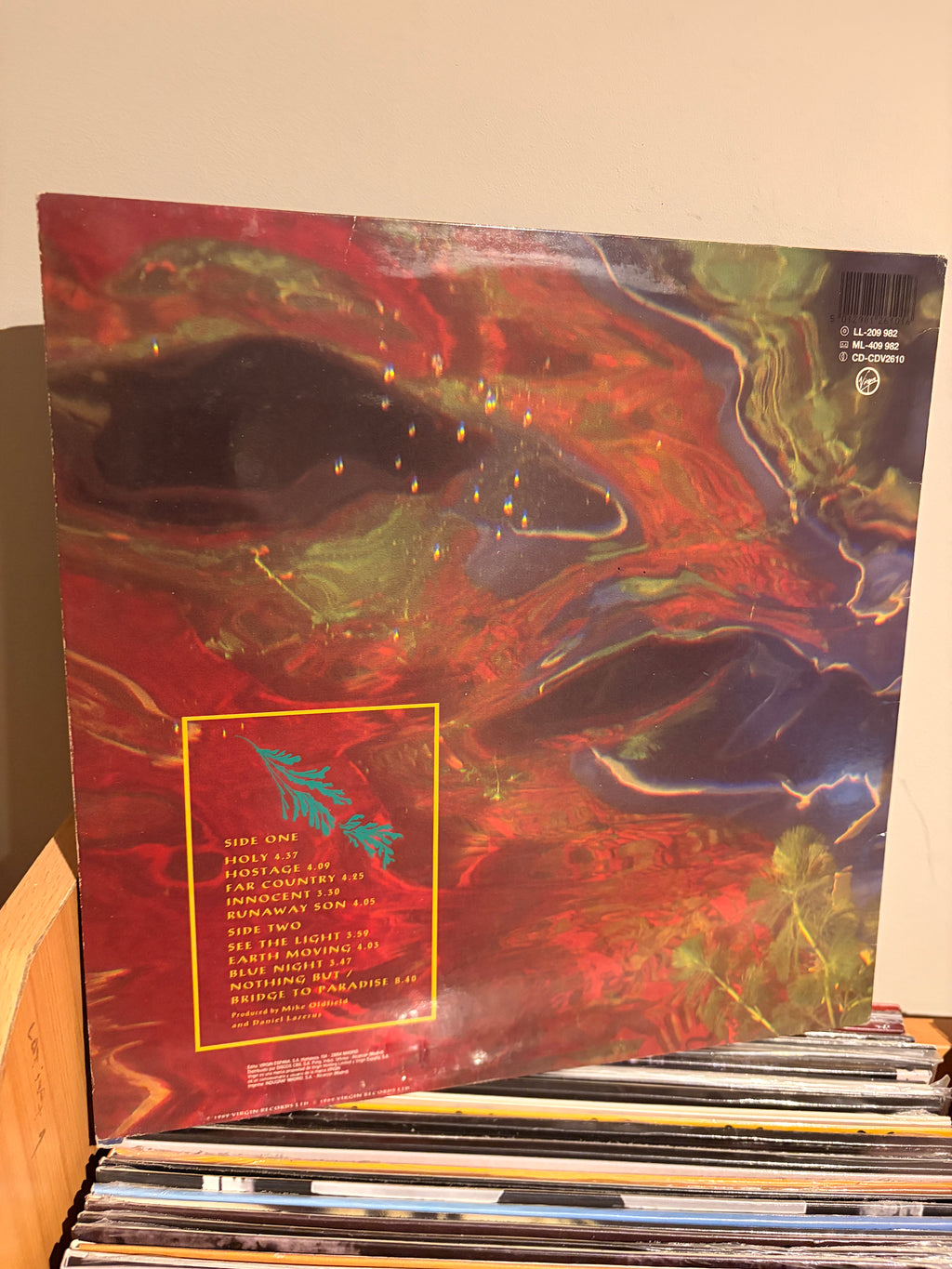 MIKE OLFIELD Earth moving