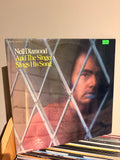 NEIL DIAMOND and the singer sings his song