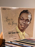NAT KING COLE Love is the thing