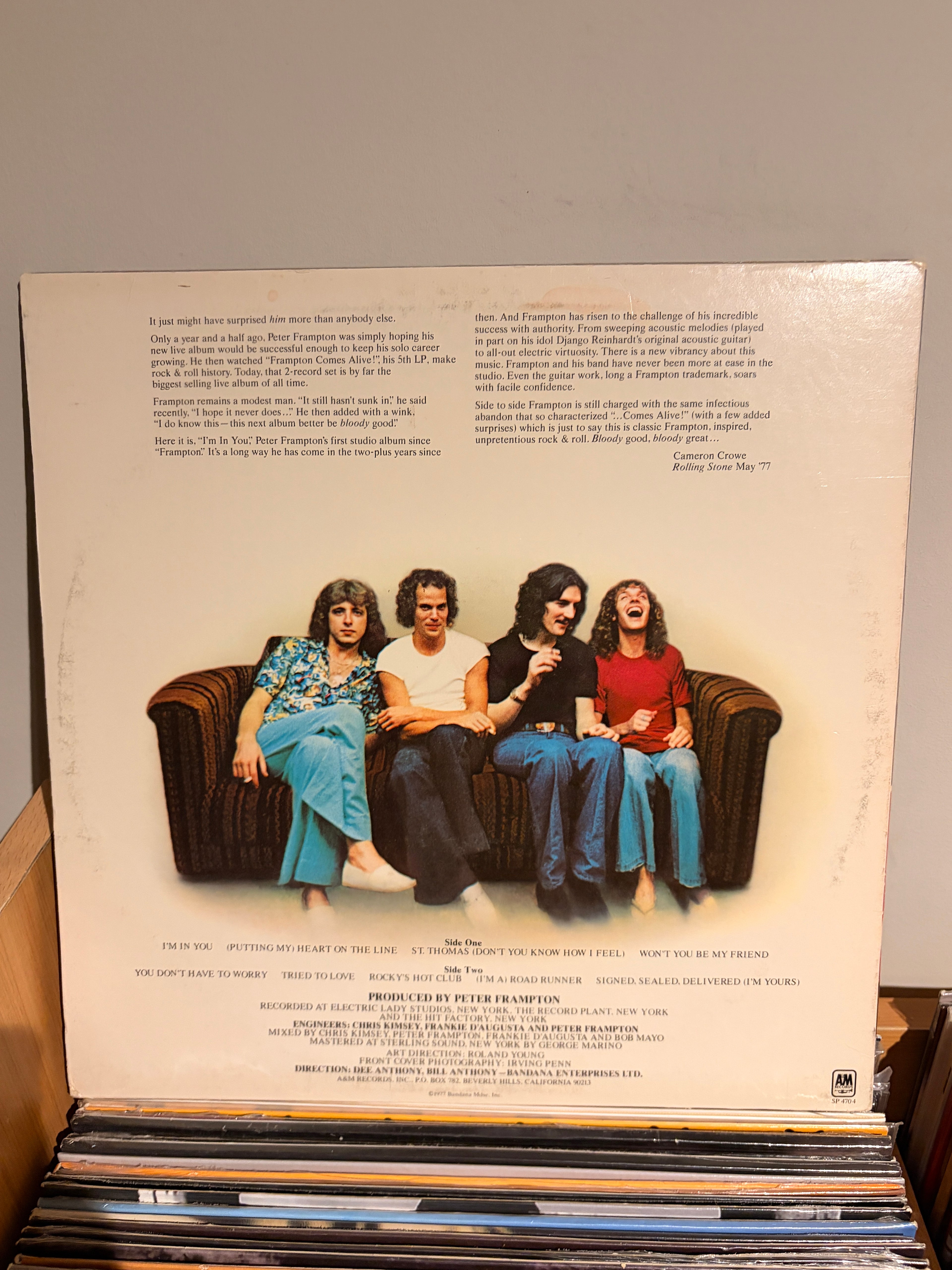 PETER FRAMPTON I`m in you