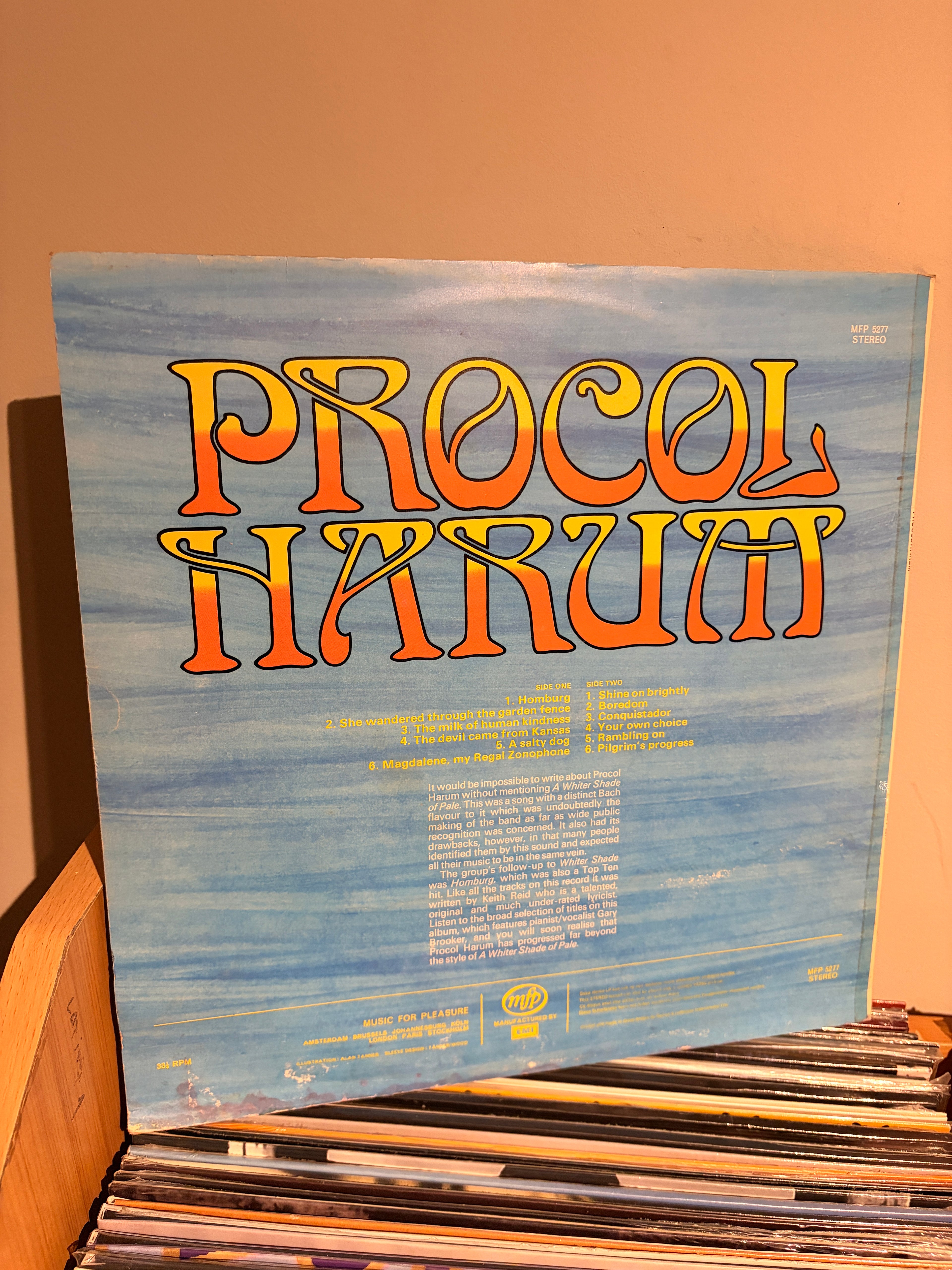 PROCOL HARUM A salty dog