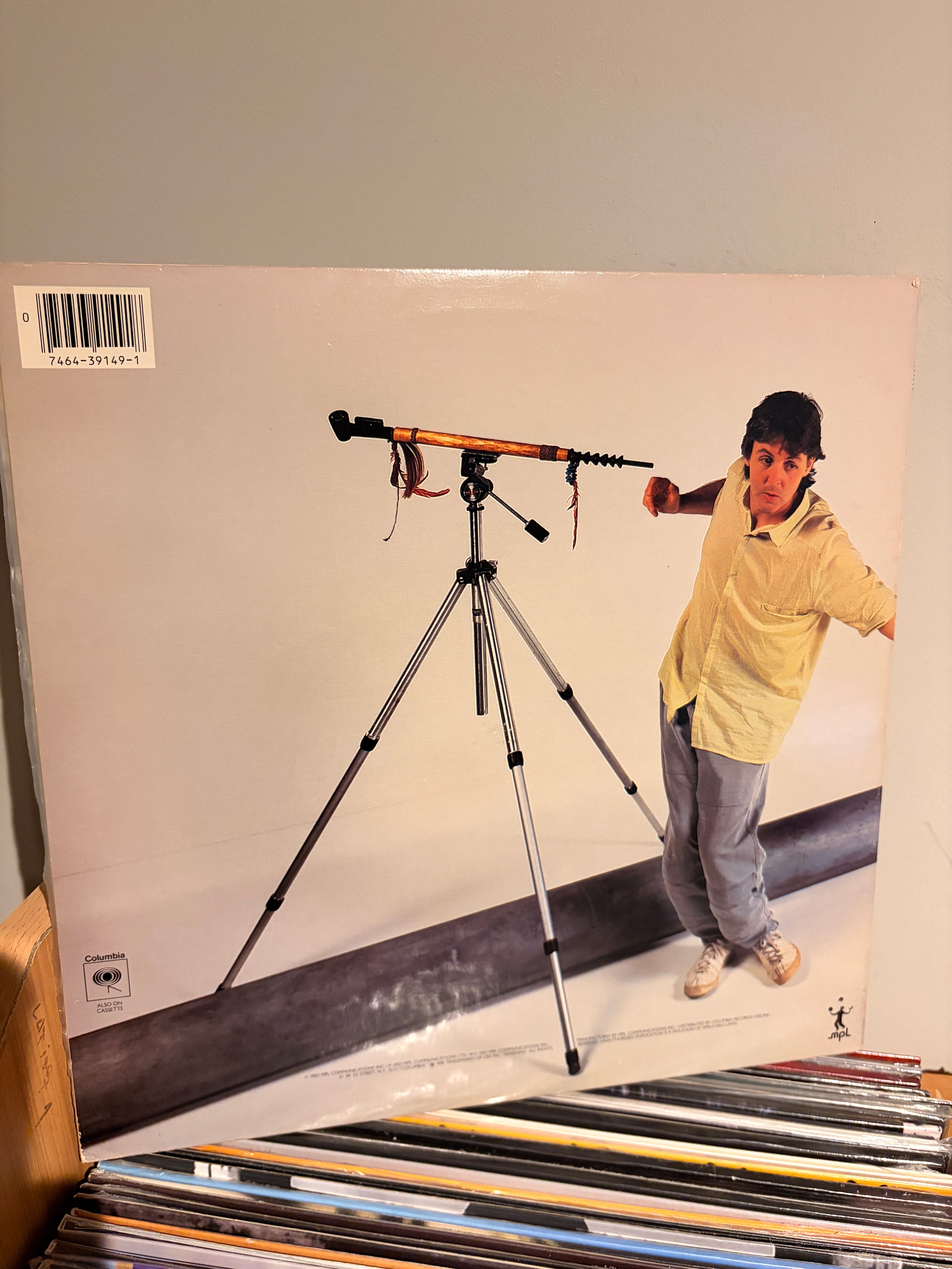 PAUL McCARTNEY Pipes of peace