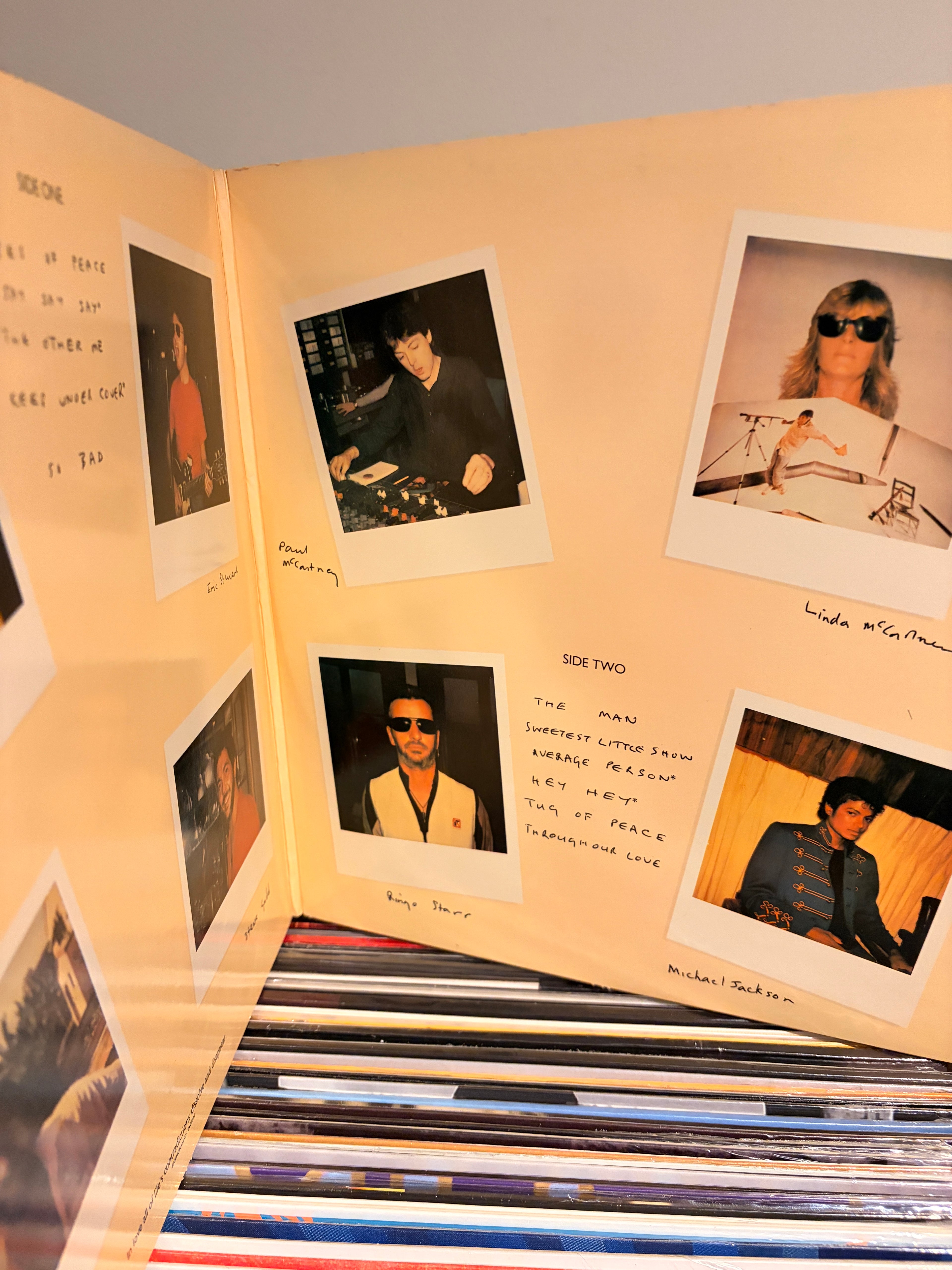 PAUL McCARTNEY Pipes of peace