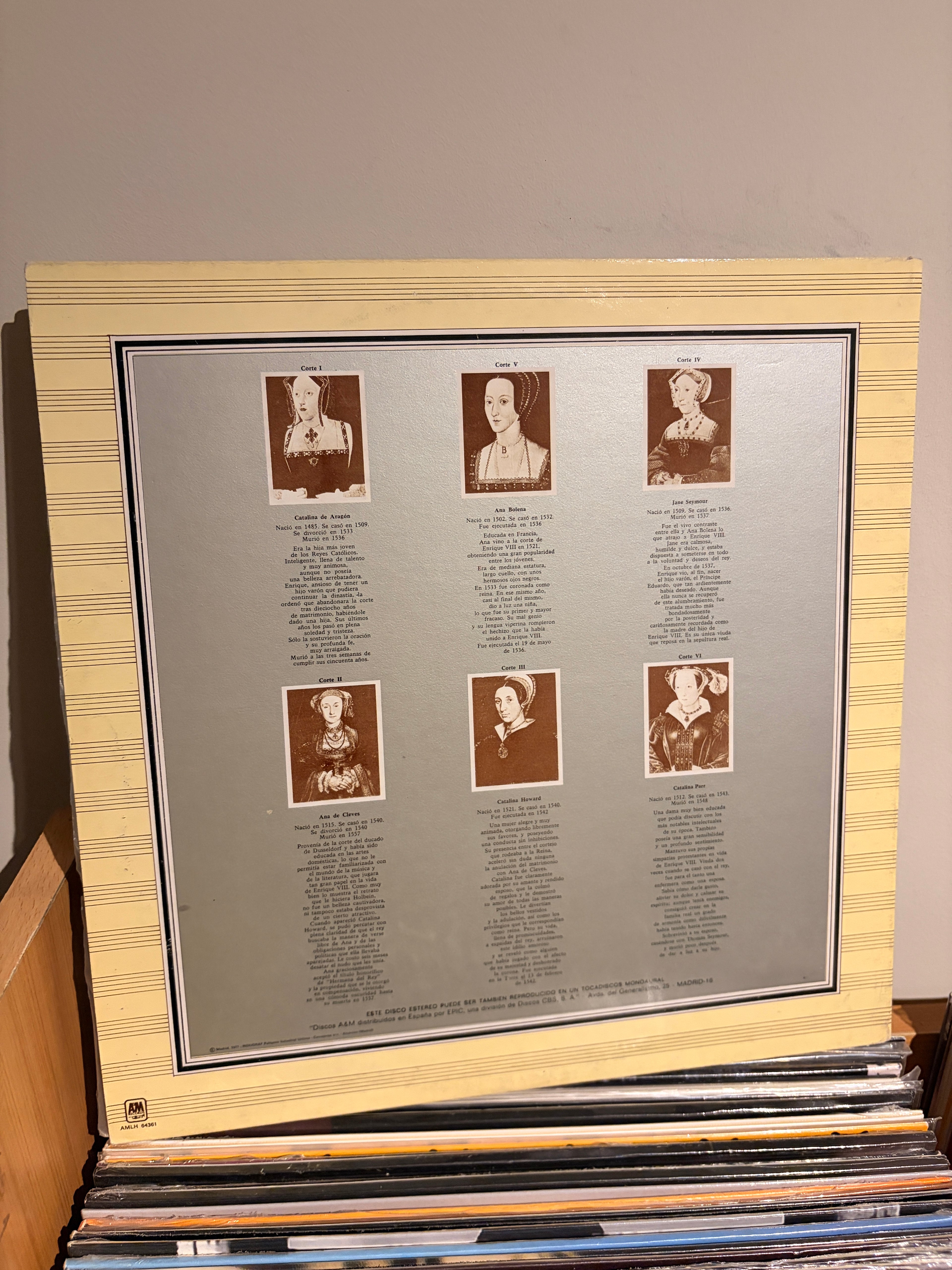 RICK WAKEMAN Las seis esposas de Enrique VIII