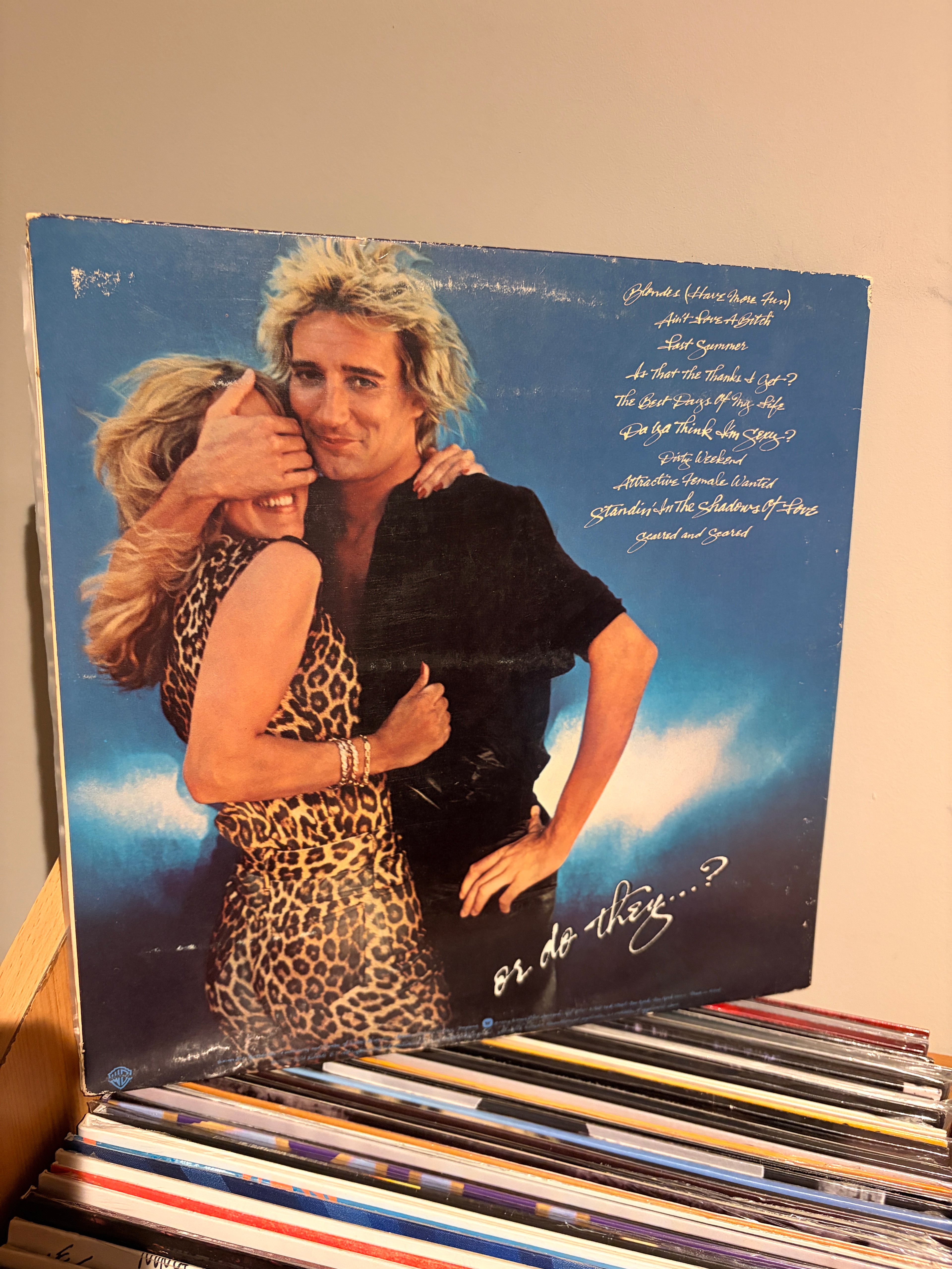 ROD STEWART Blondes have more fun