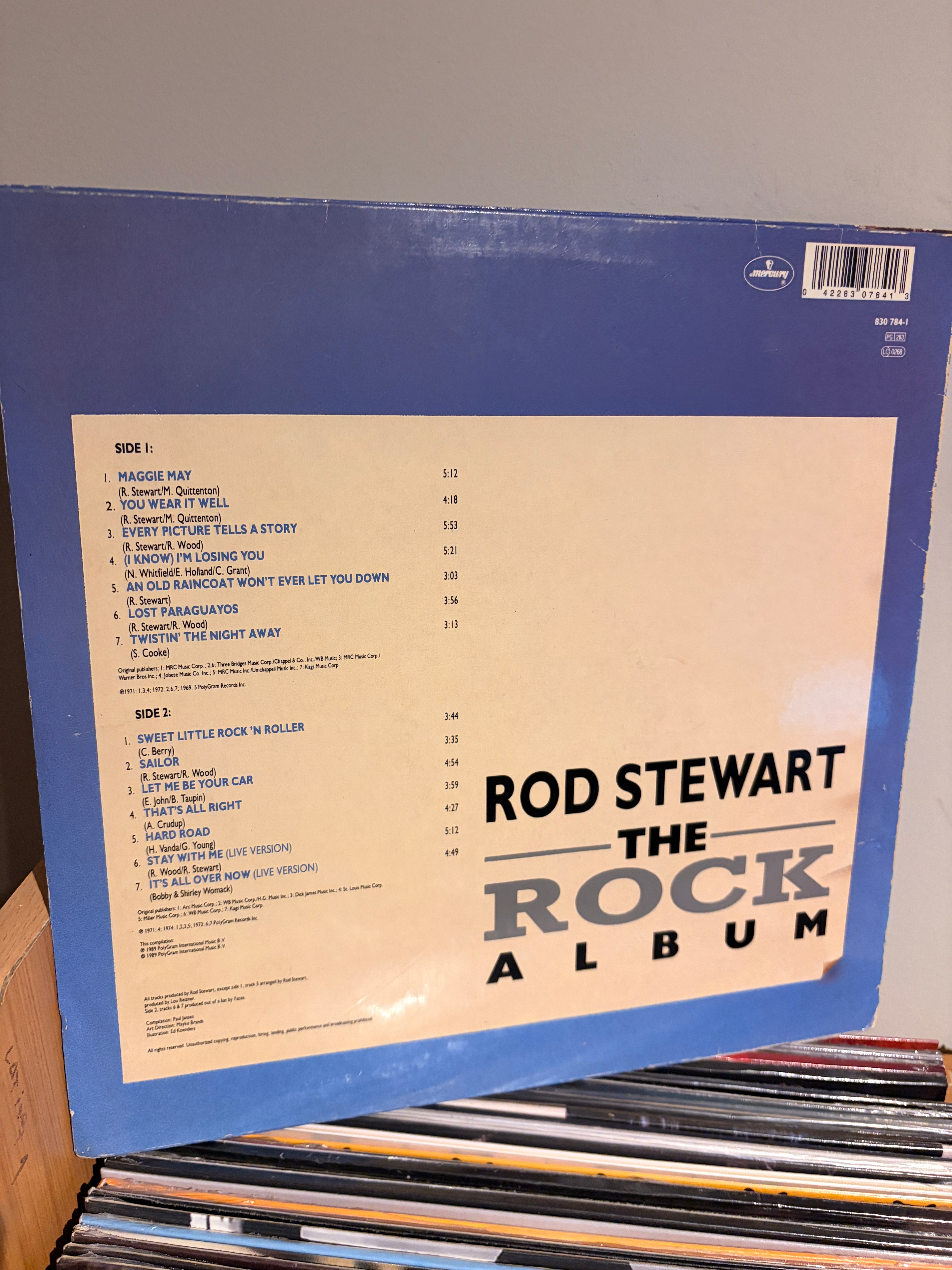 ROD STEWART The rock album