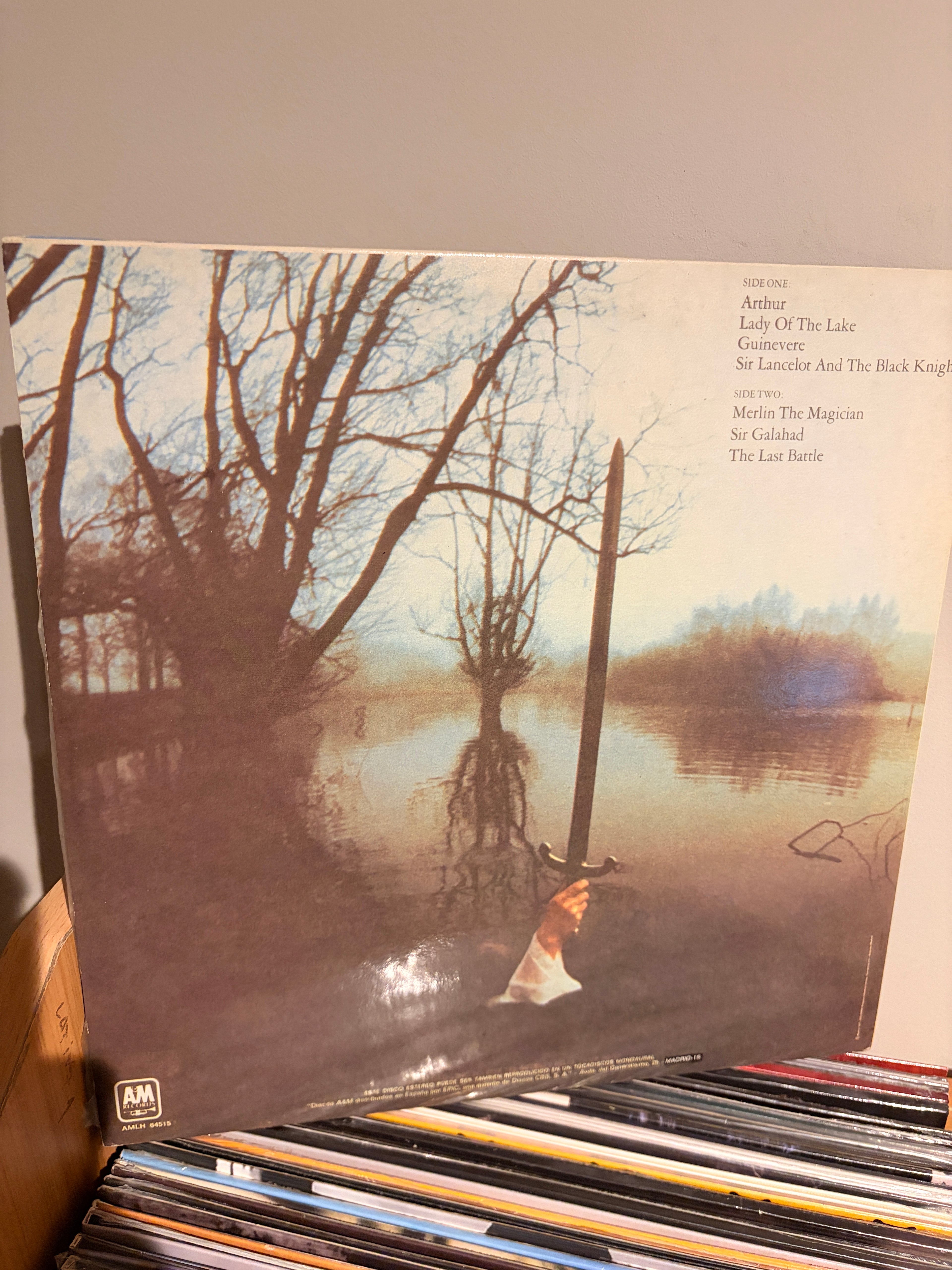 RICK WAKEMAN The myths and legends of king arthur and the knights of the round table