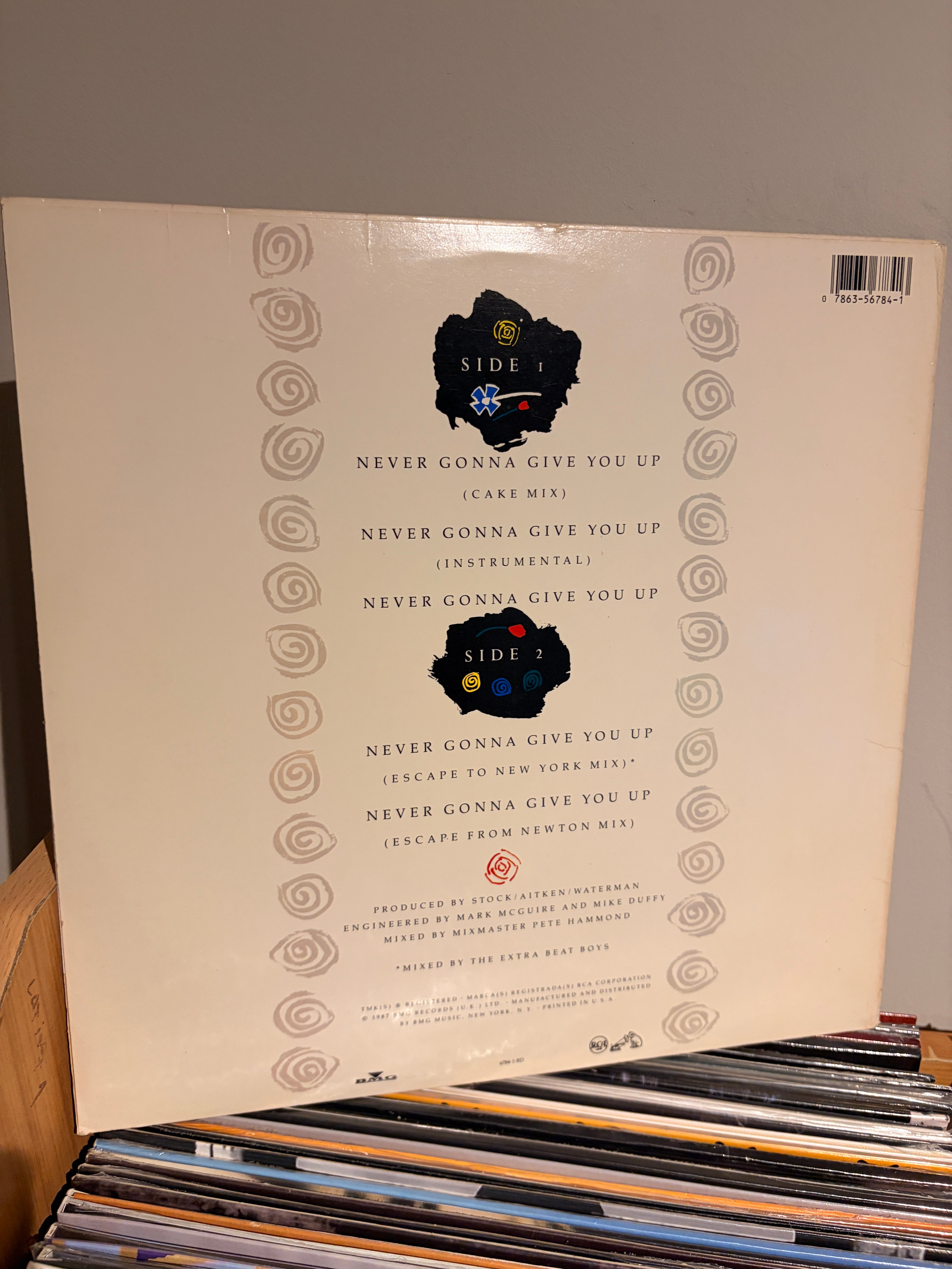 RICK ASTLEY Never gonna give you up