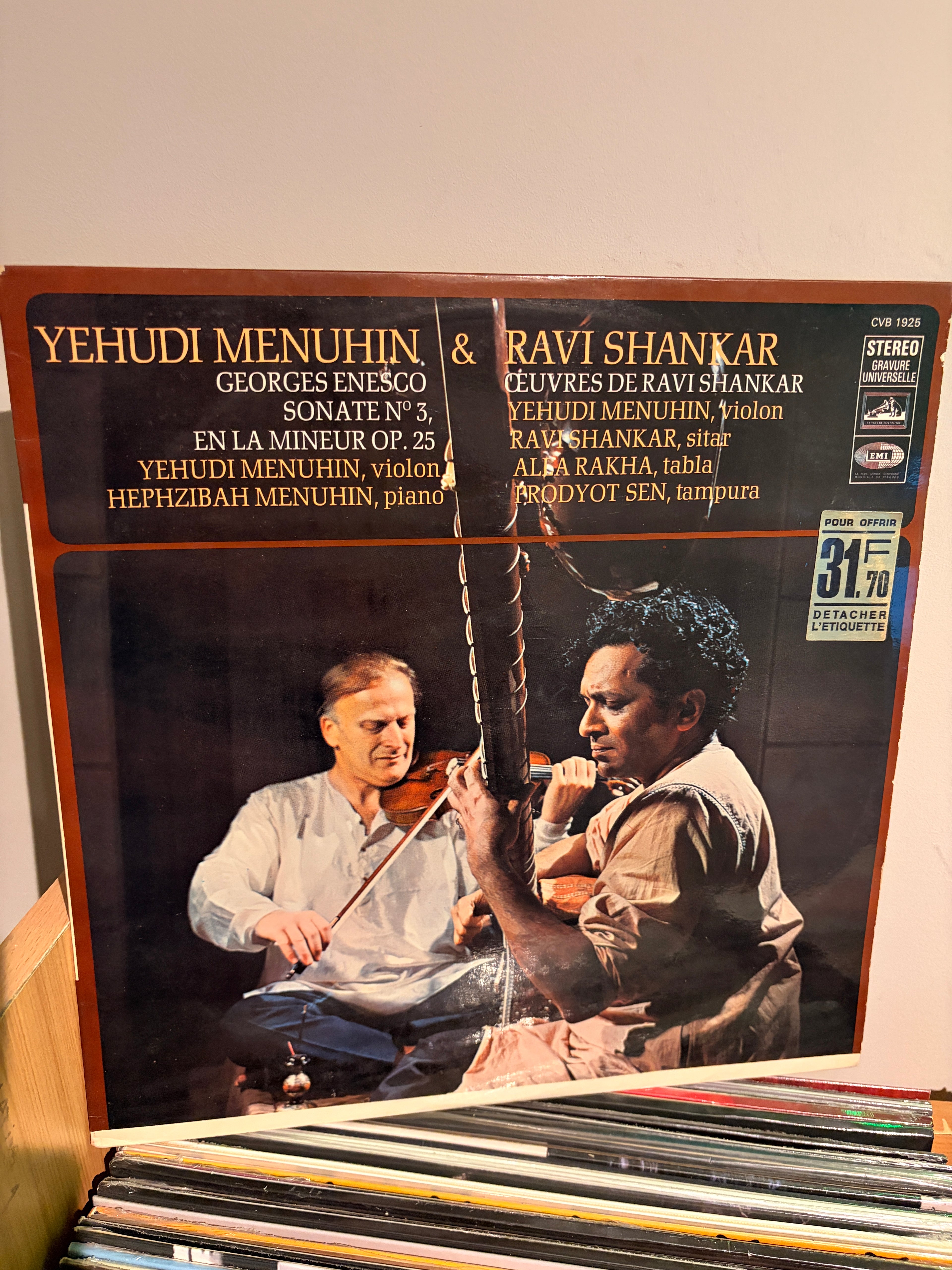 RAVI SHANKAR & YEHUDI MENUHIN