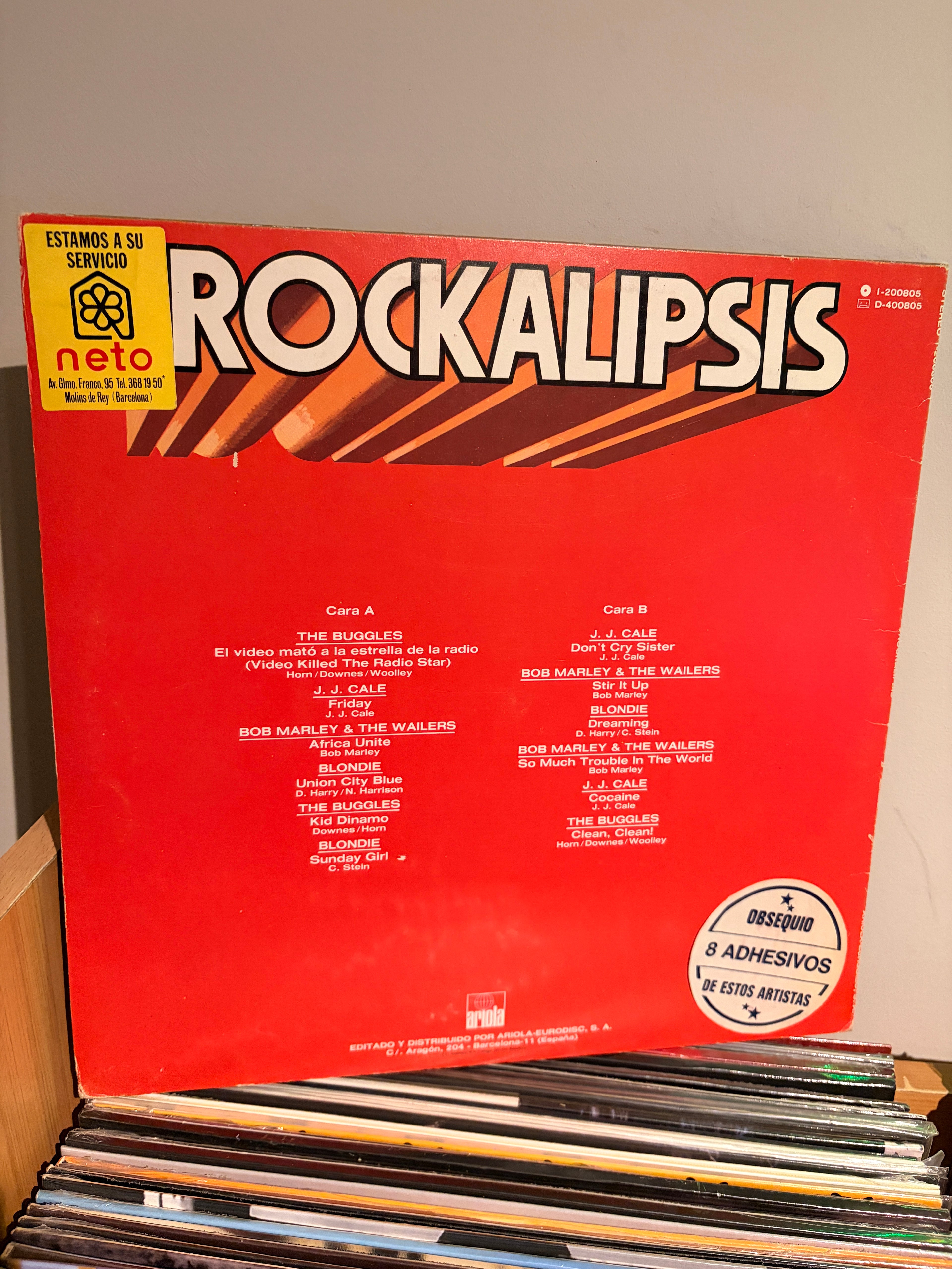 ROCKALIPSIS The Buggles Blondie Bob Marley J.J. Cale