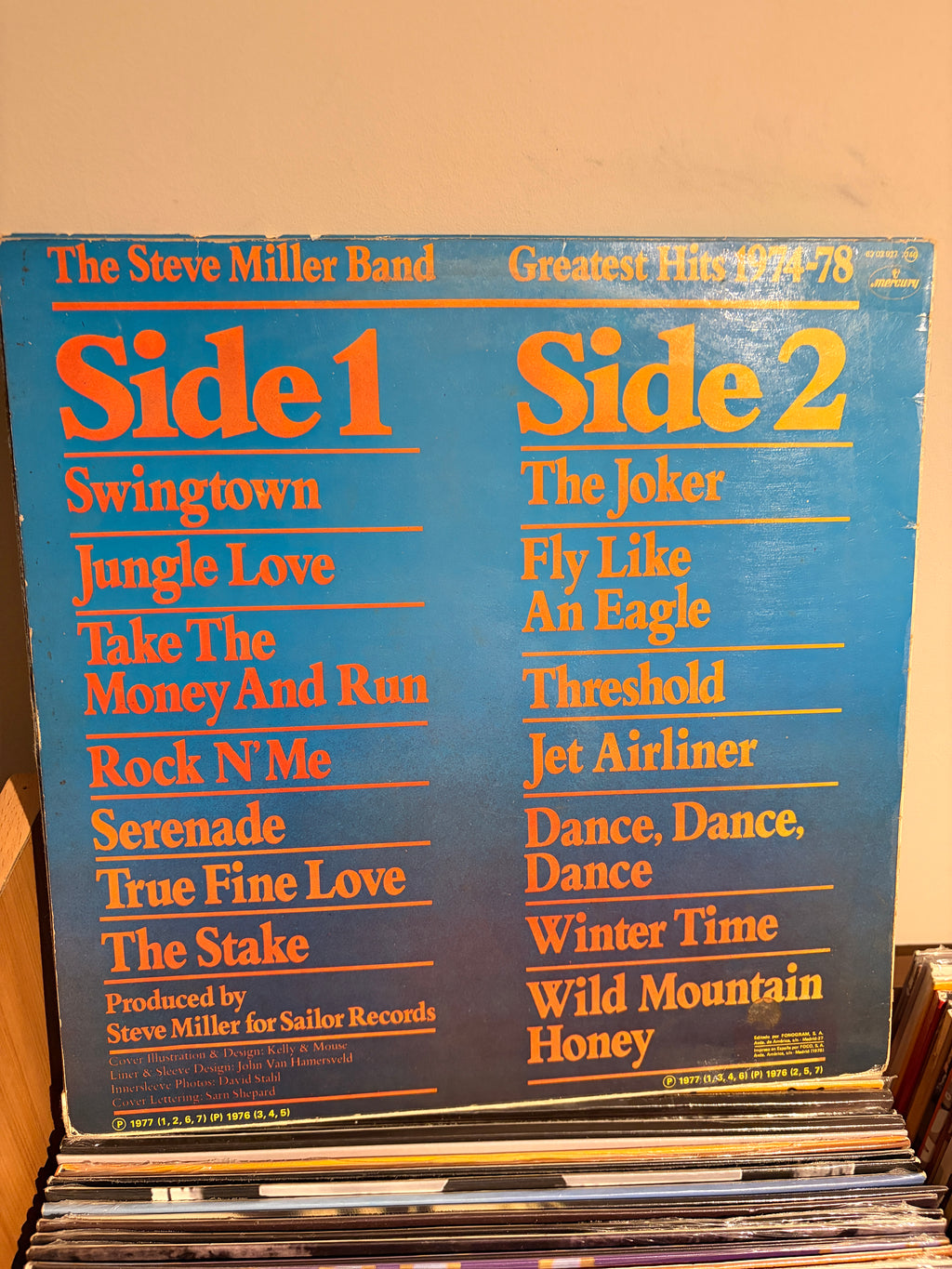 THE STEVE MILLER BAND Greatest Hits 1974-78