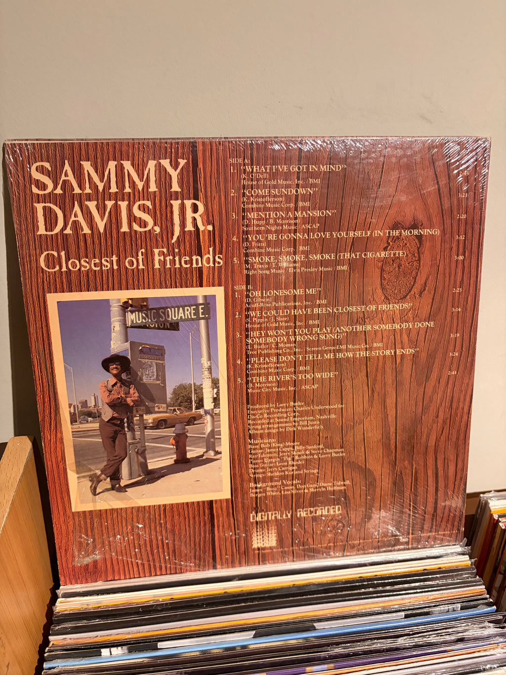 SAMMY DAVIS JR Closest of friends