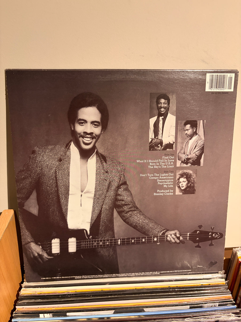 THE STANLEY CLARKE BAND Find out !