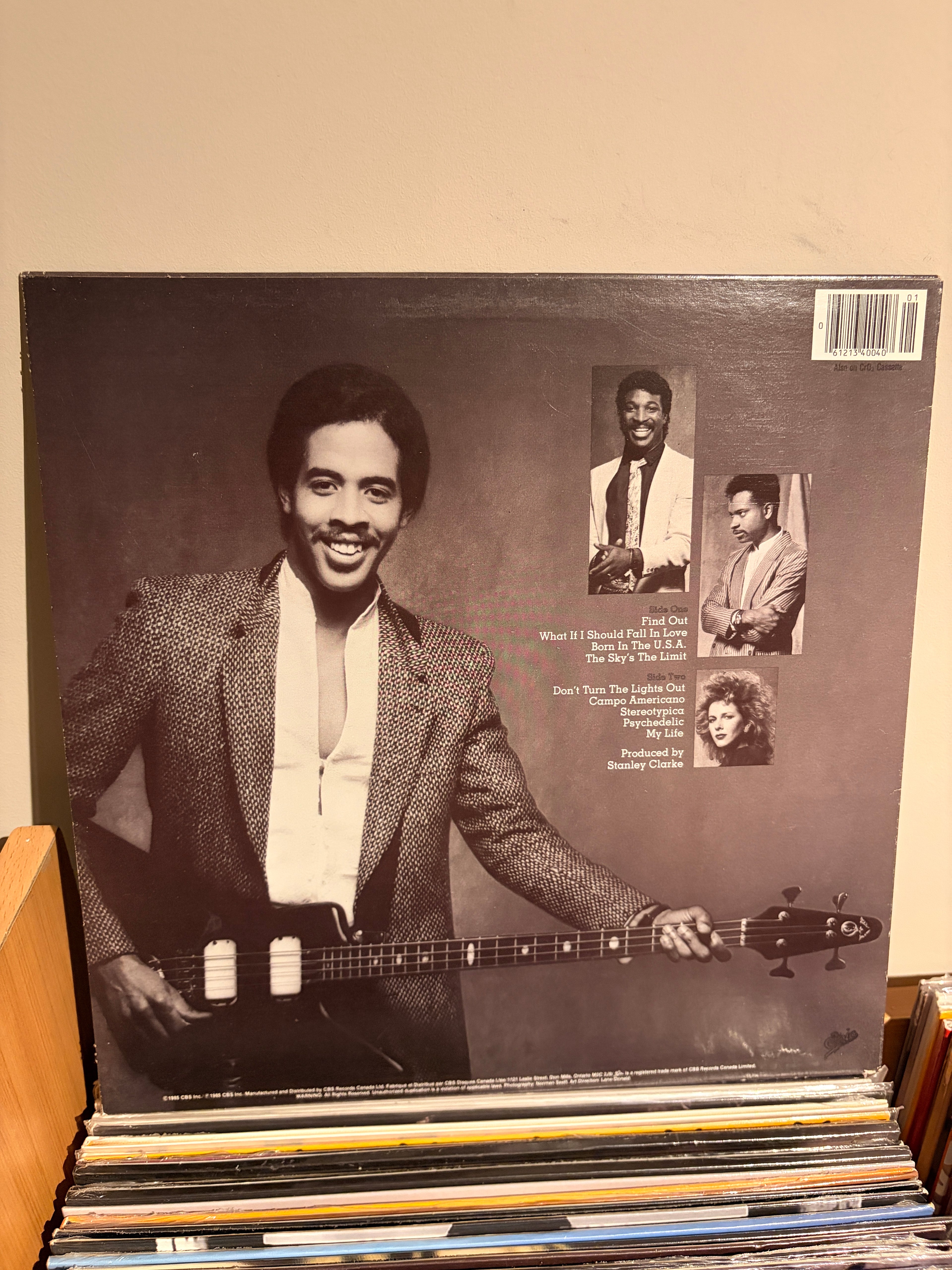 THE STANLEY CLARKE BAND Find out !