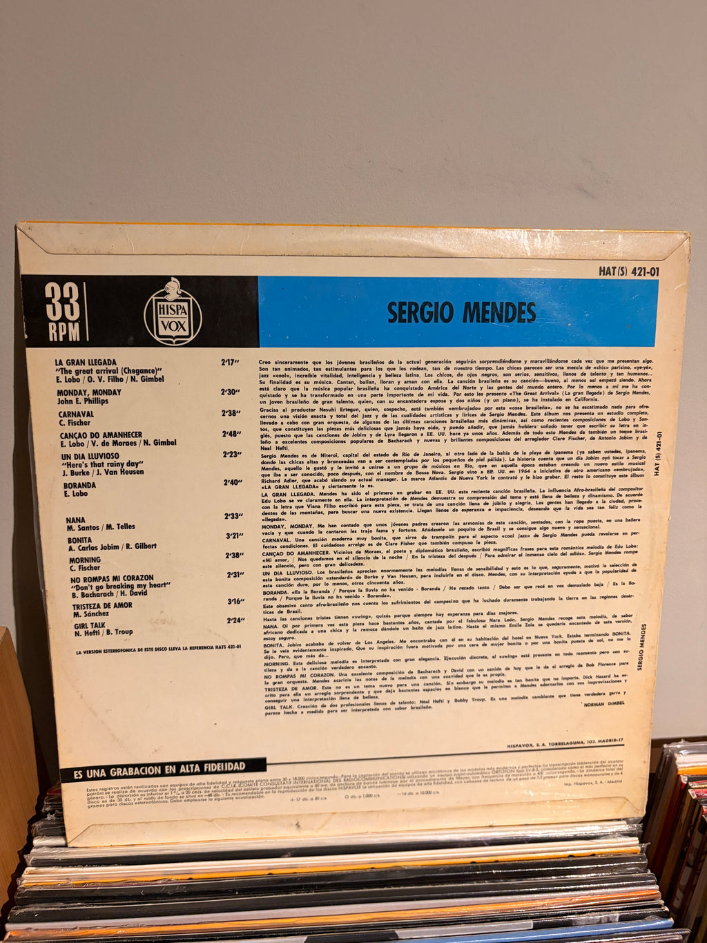 SERGIO MENDES The great arrival