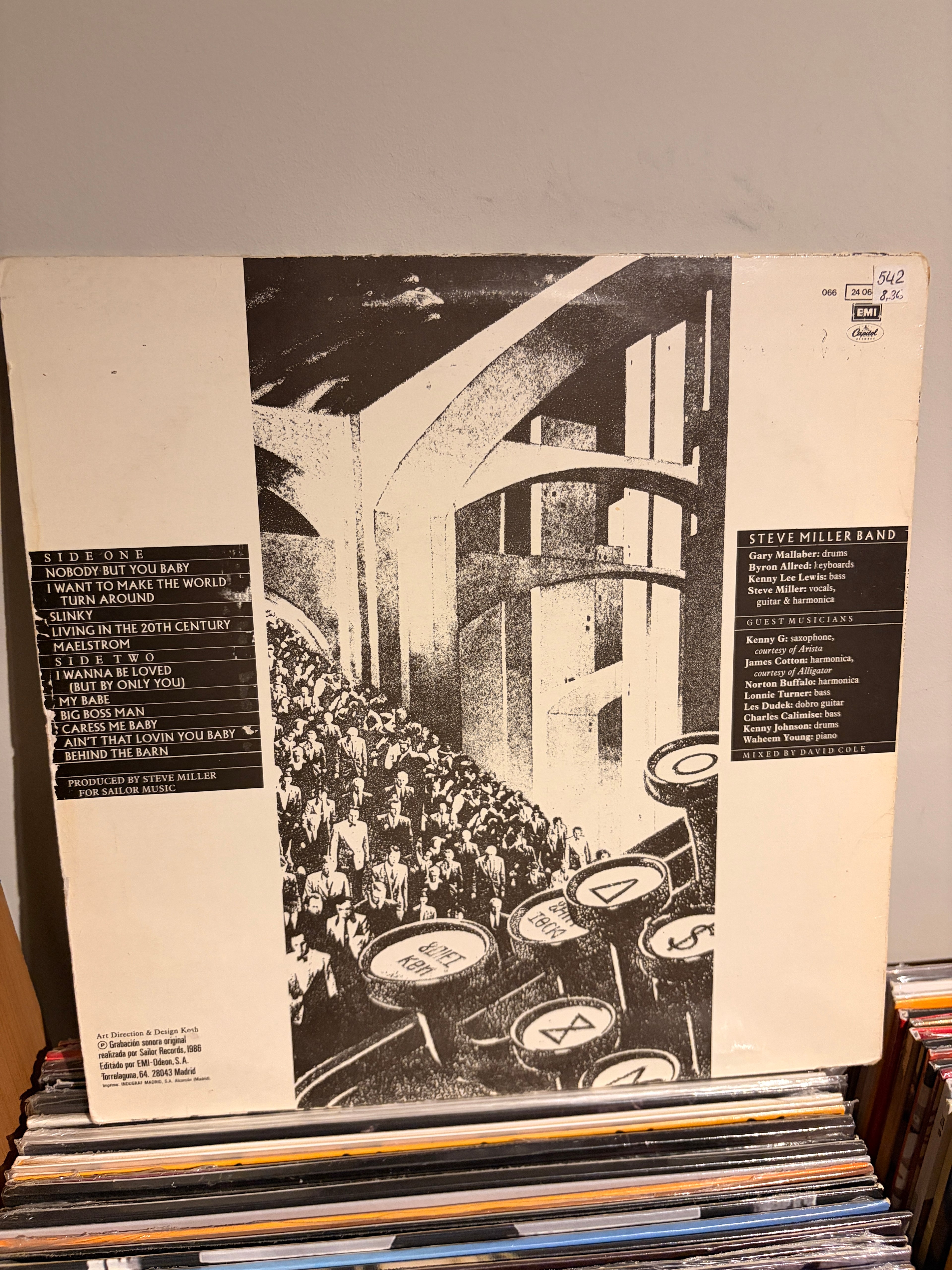 STEVE MILLER BAND Living in the 20th century