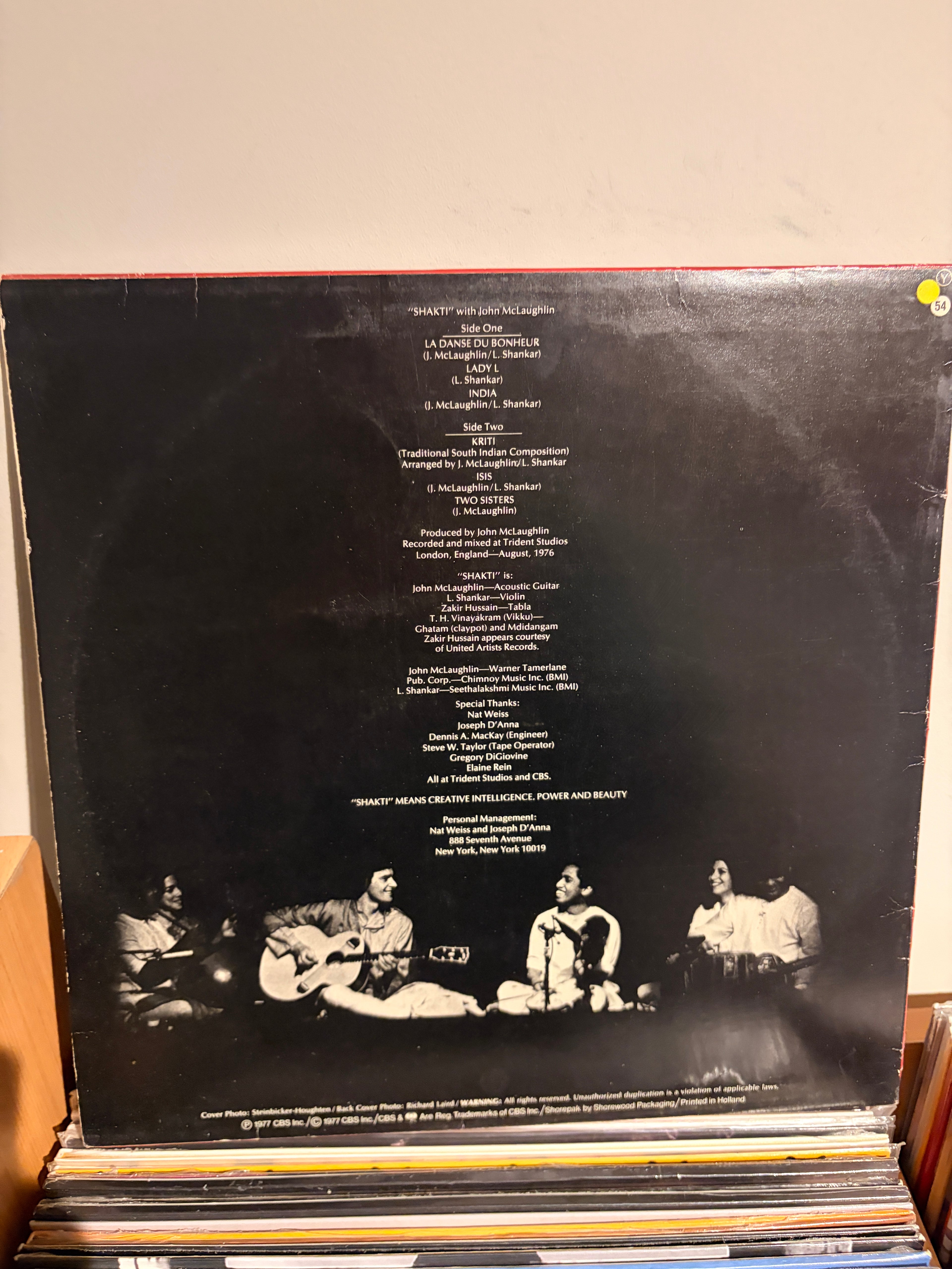 SHAKTI with JOHN McLAUGHLIN A handful of beauty