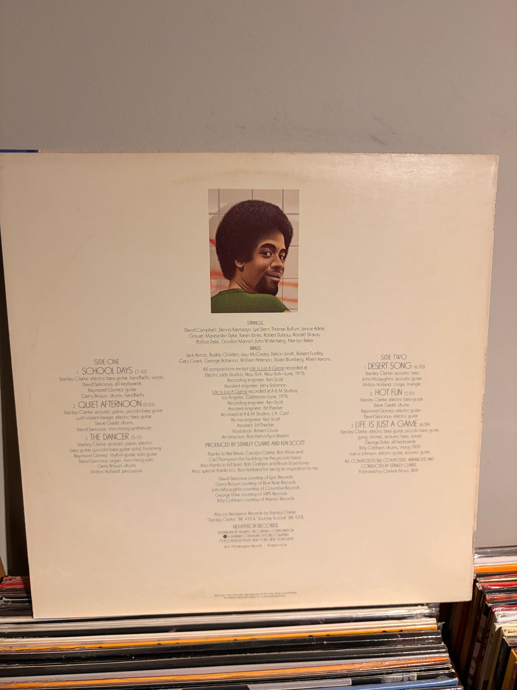 STANLEY CLARKE School days