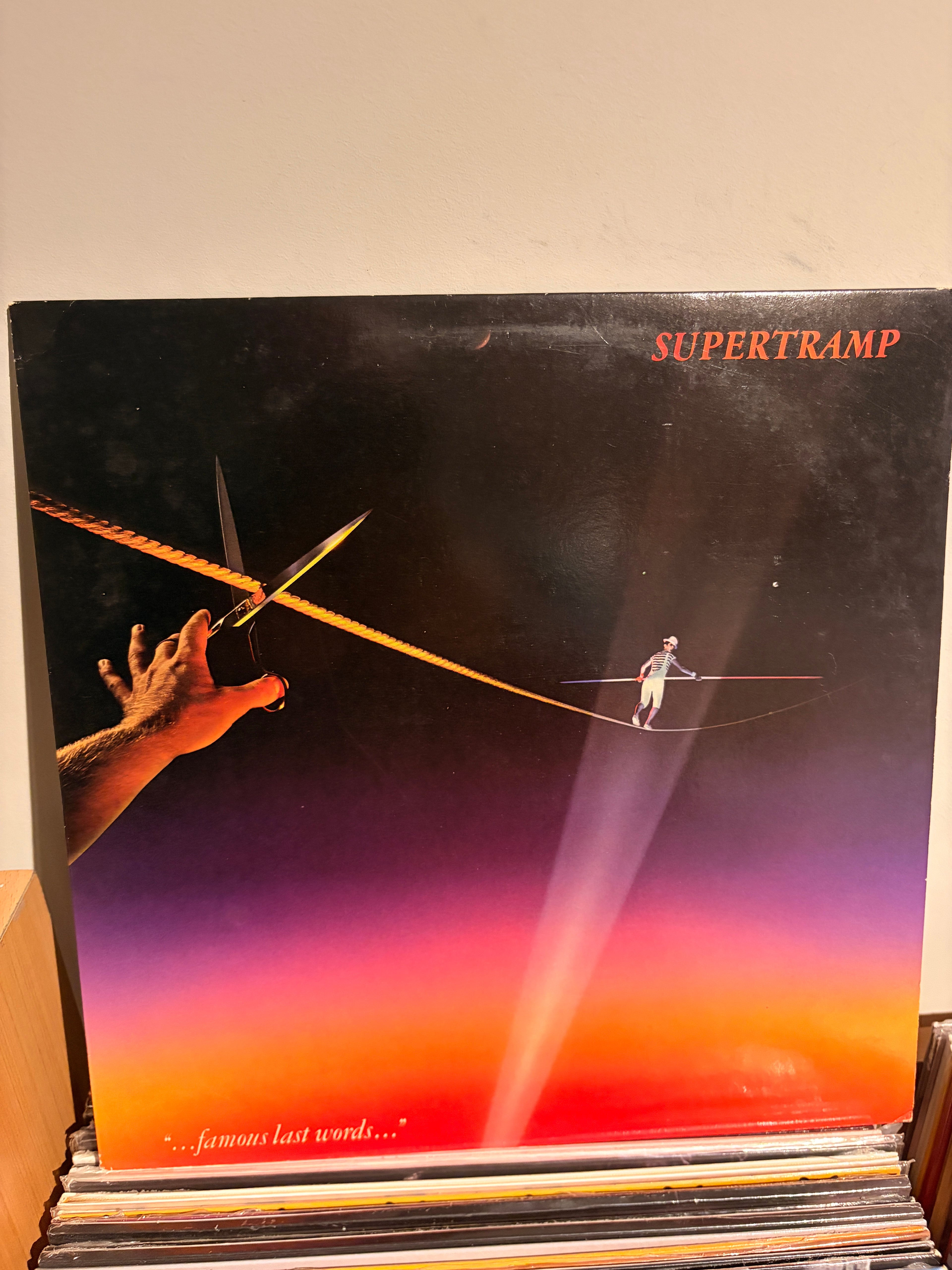 SUPERTRAMP famous last words