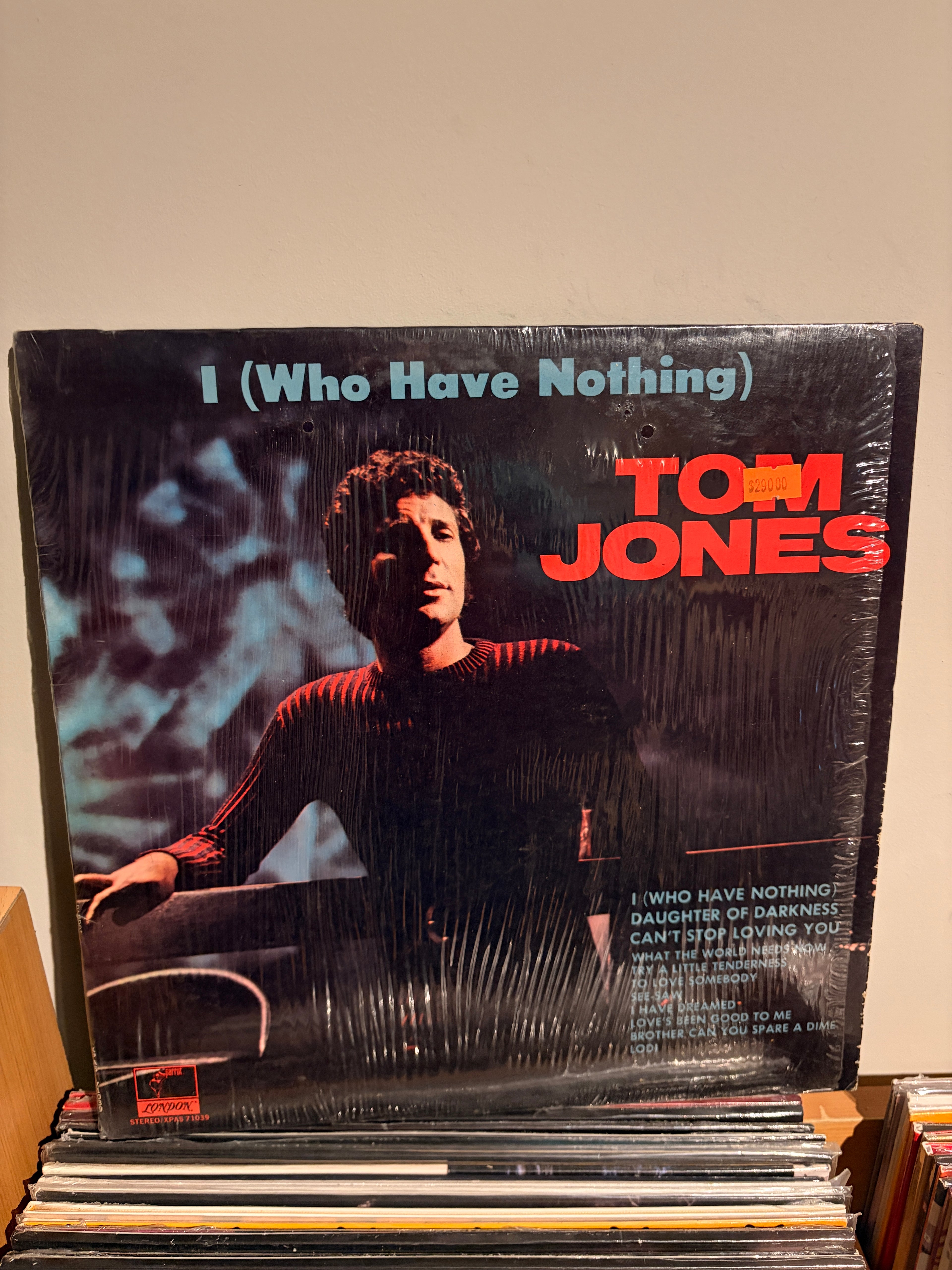 TOM JONES (I who have nothing)