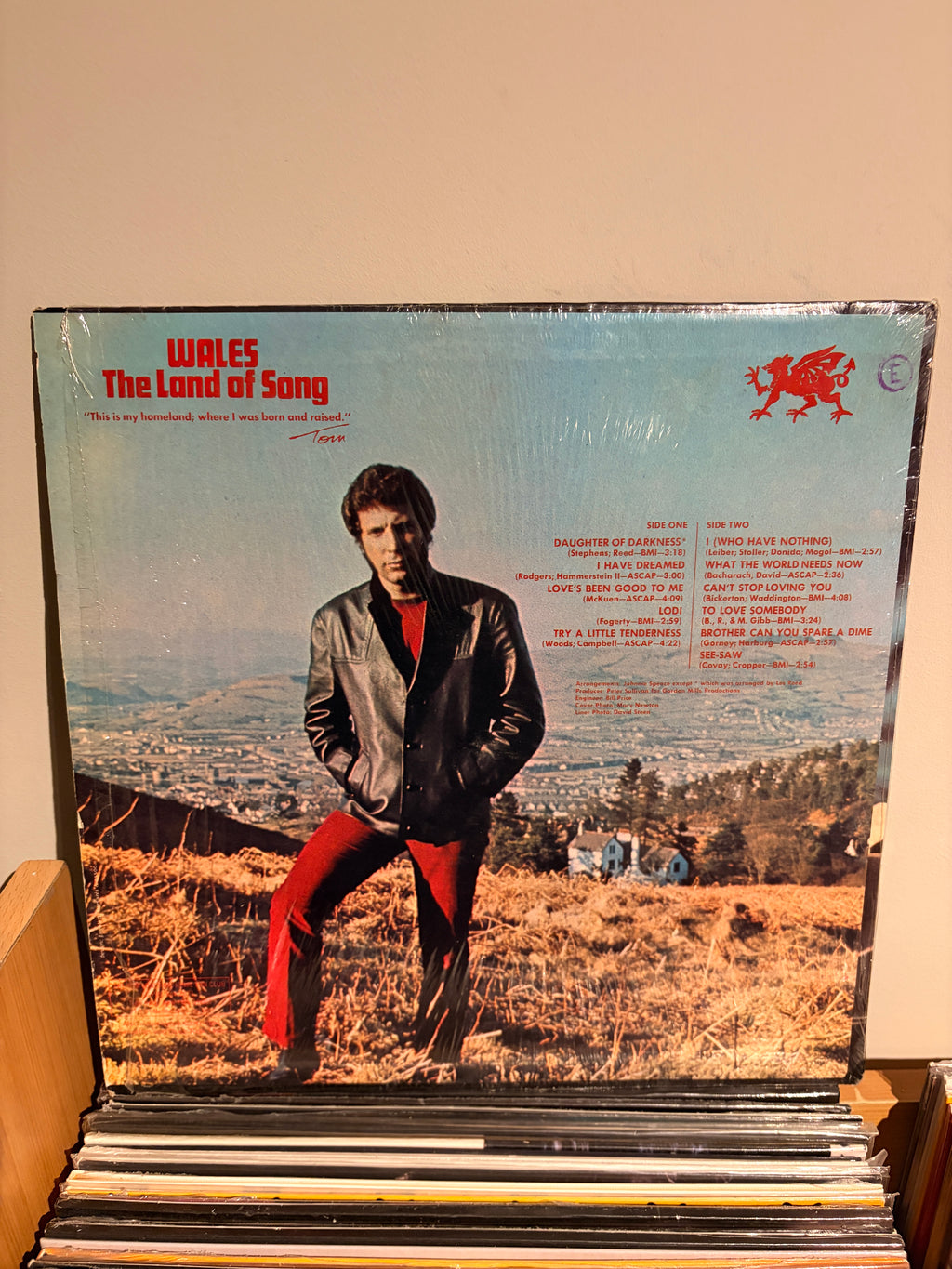 TOM JONES (I who have nothing)