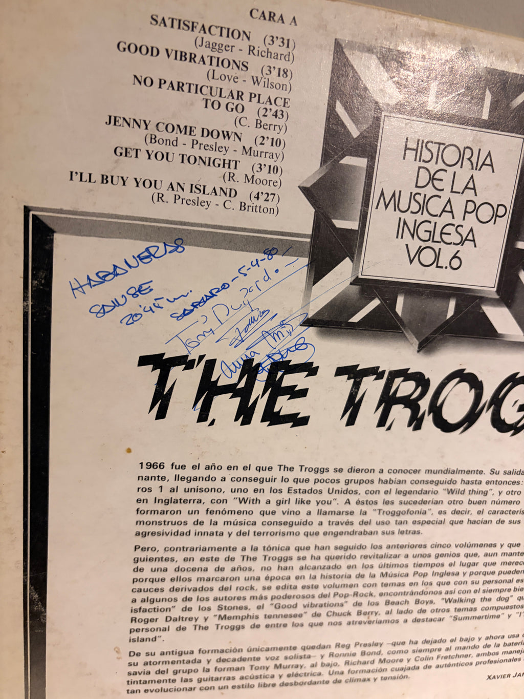 THE TROGGS Historia de la musica