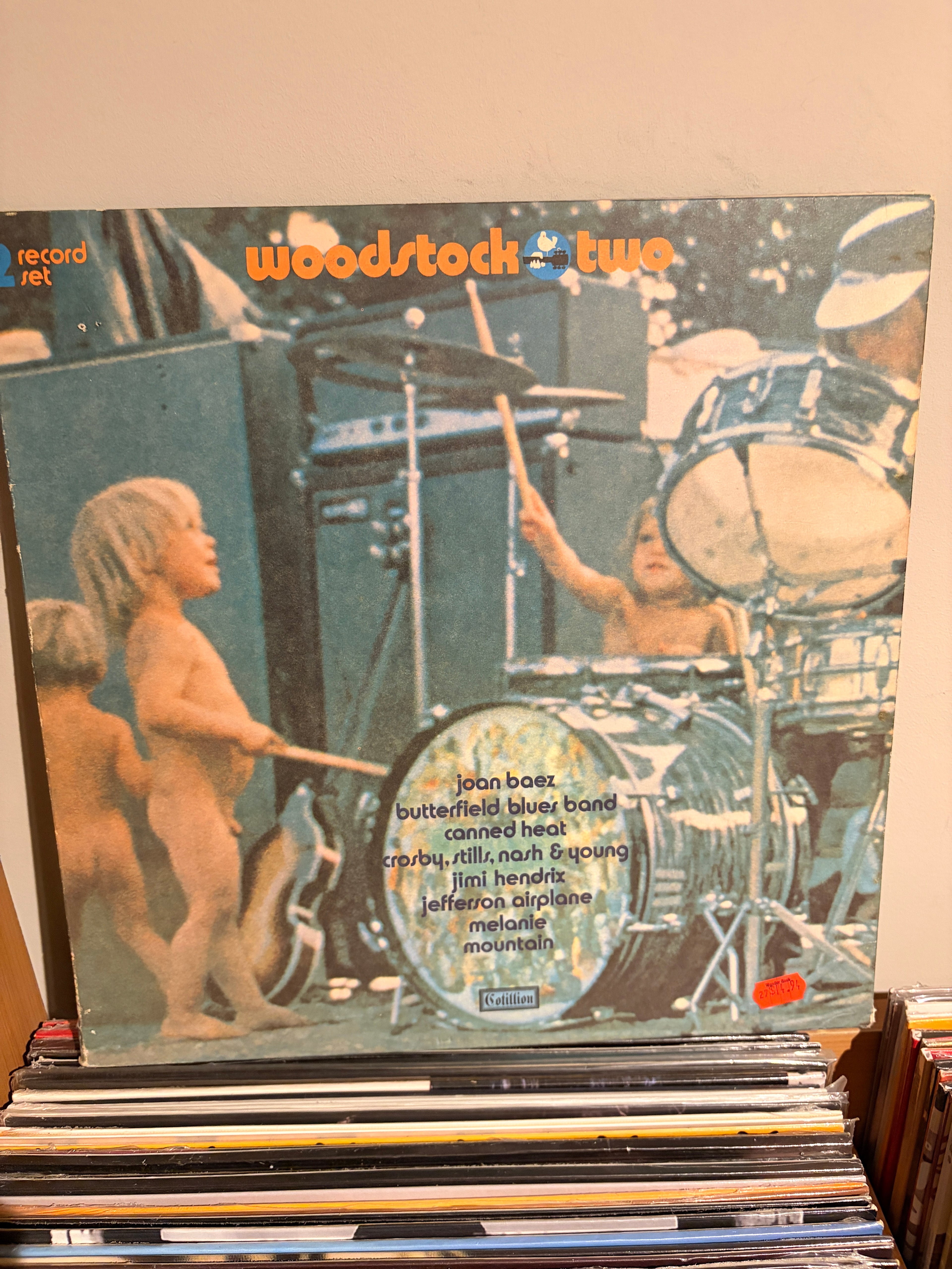WOODSTOCK Two joan baez / butterfield blues band / canned head / crosby, stills, nash & young / jimi hendrix ...