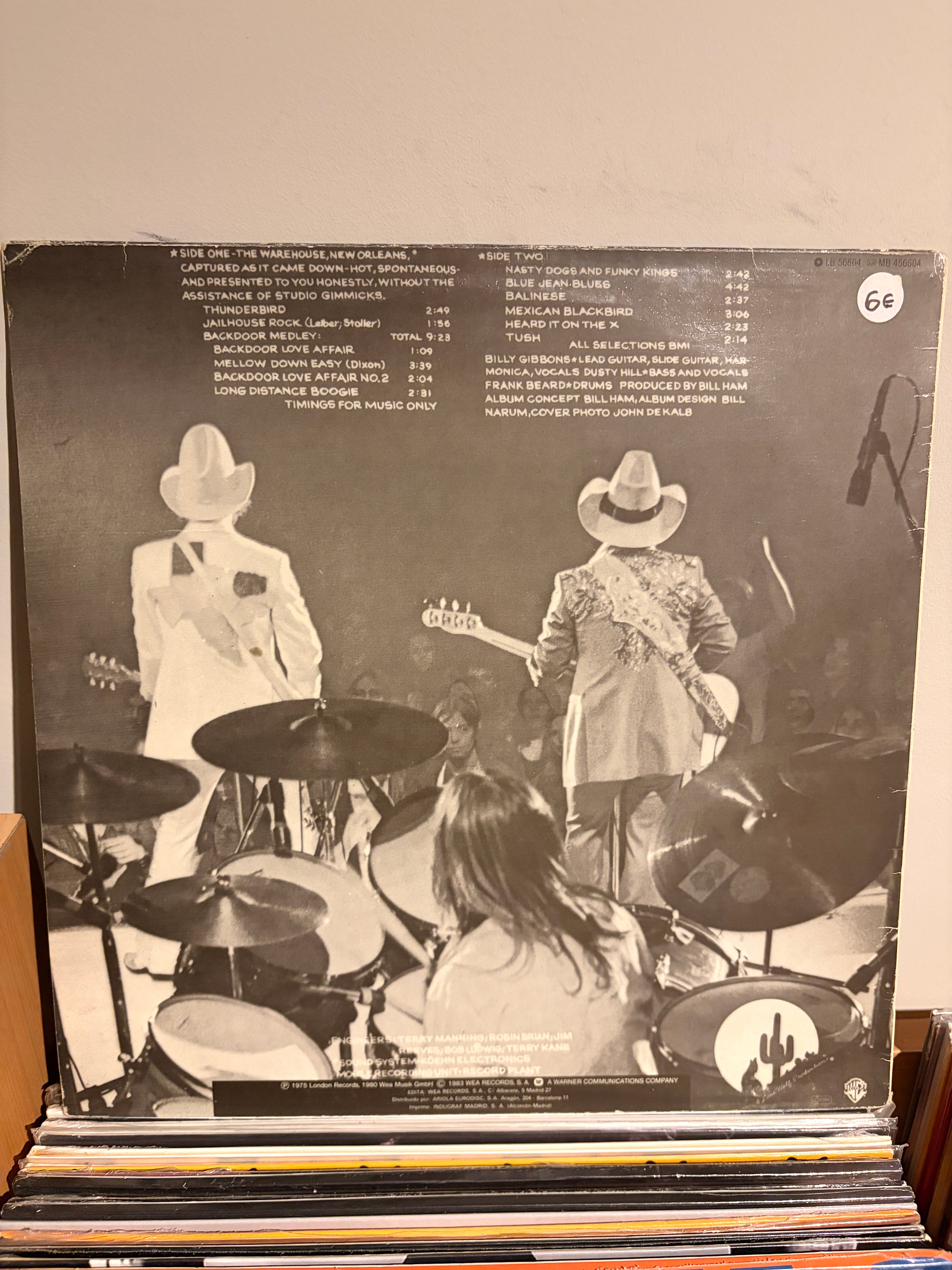 ZZ TOP Fandango