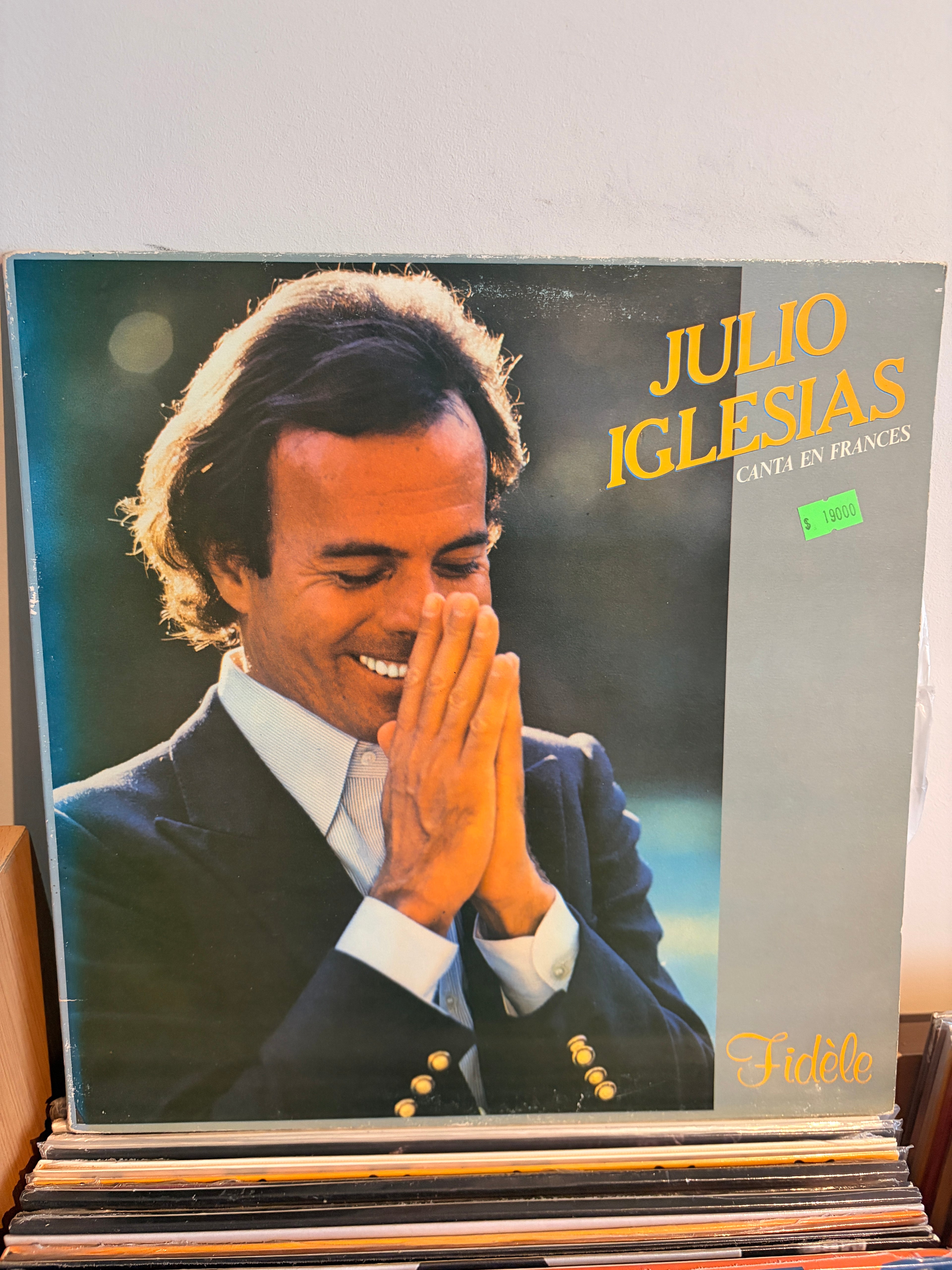 JULIO IGLESIAS Canta en frances Fidèle