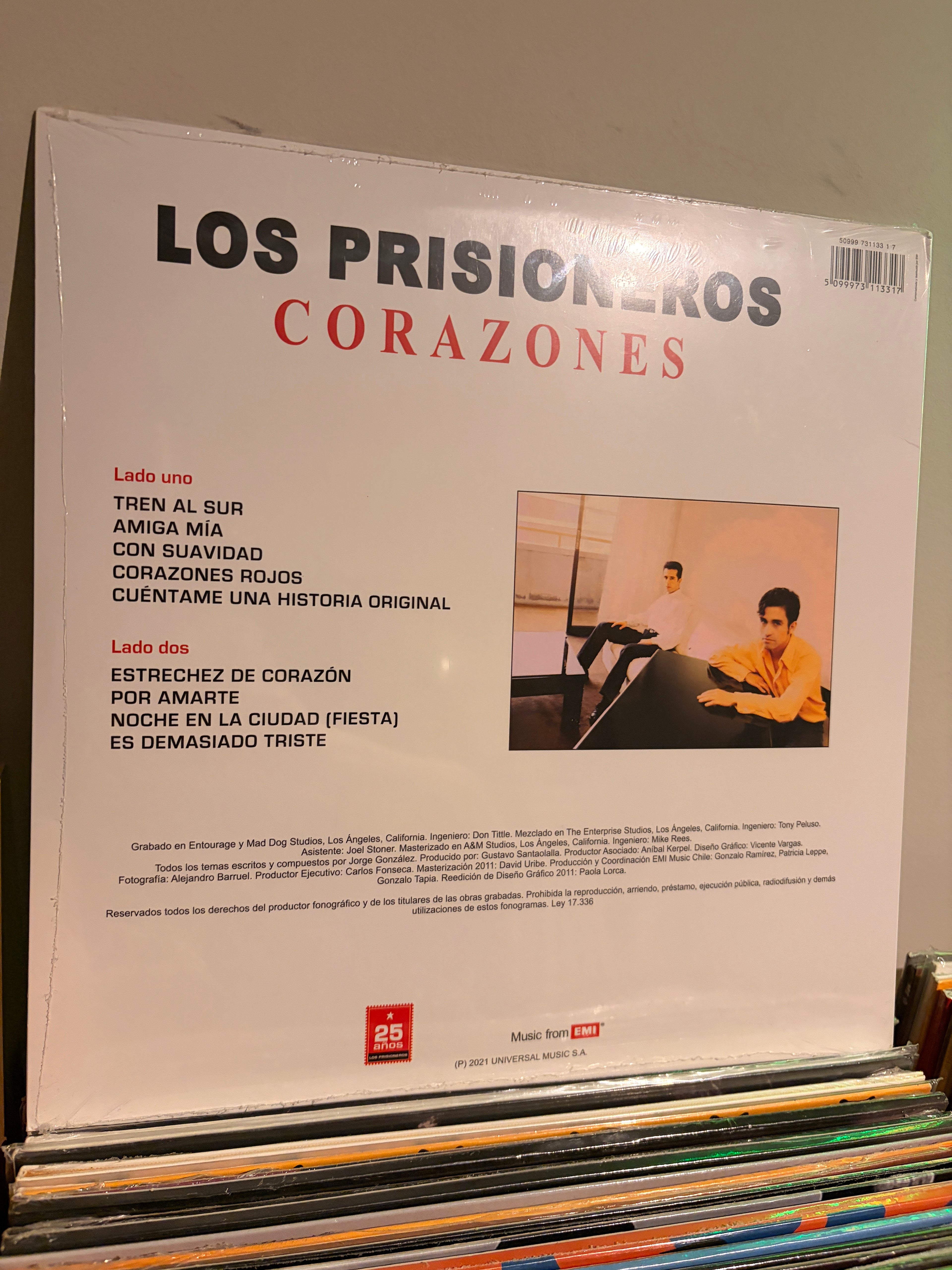 LOS PRISIONEROS Corazones