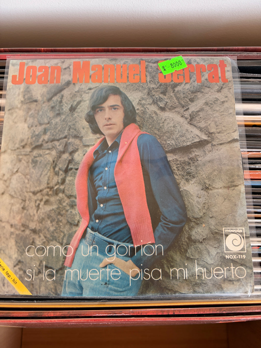 JOAN MANUEL SERRAT como un gorrión / si la muerte pisa mi huerto