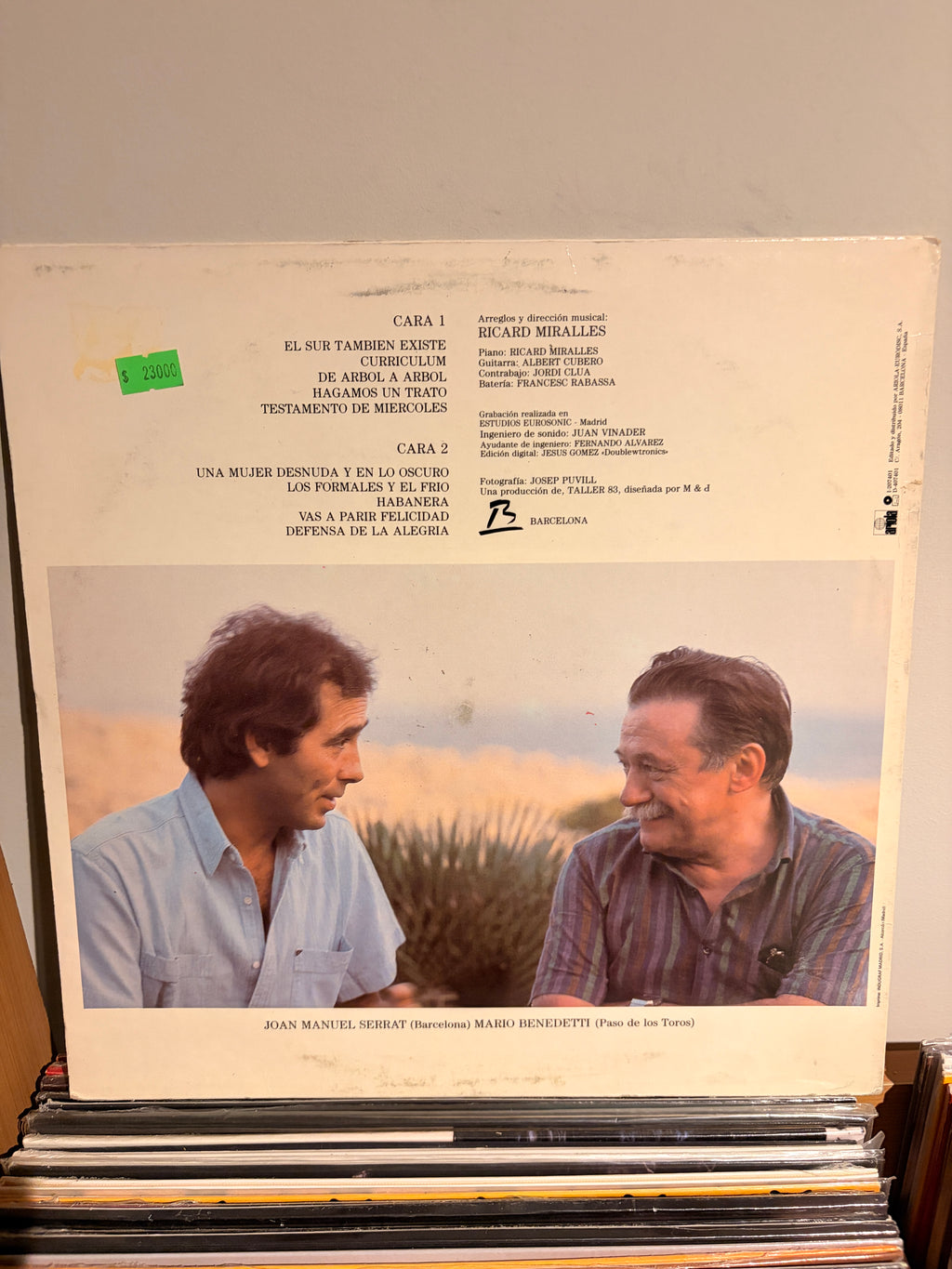 JOAN MANUEL SERRAT El sur tambien existe