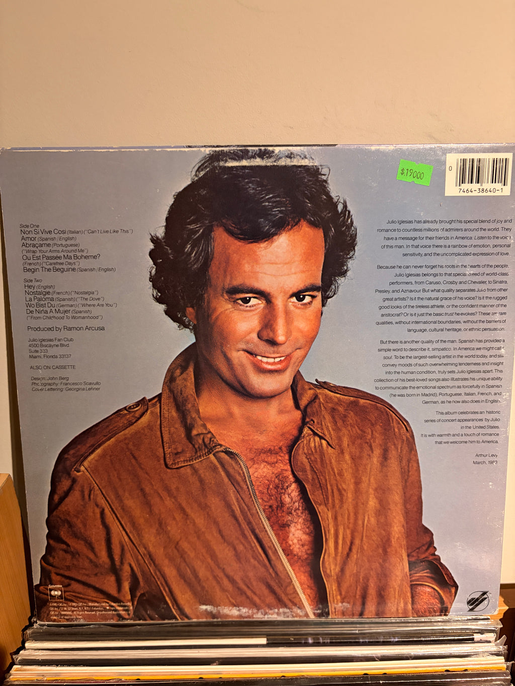JULIO IGLESIAS Julio