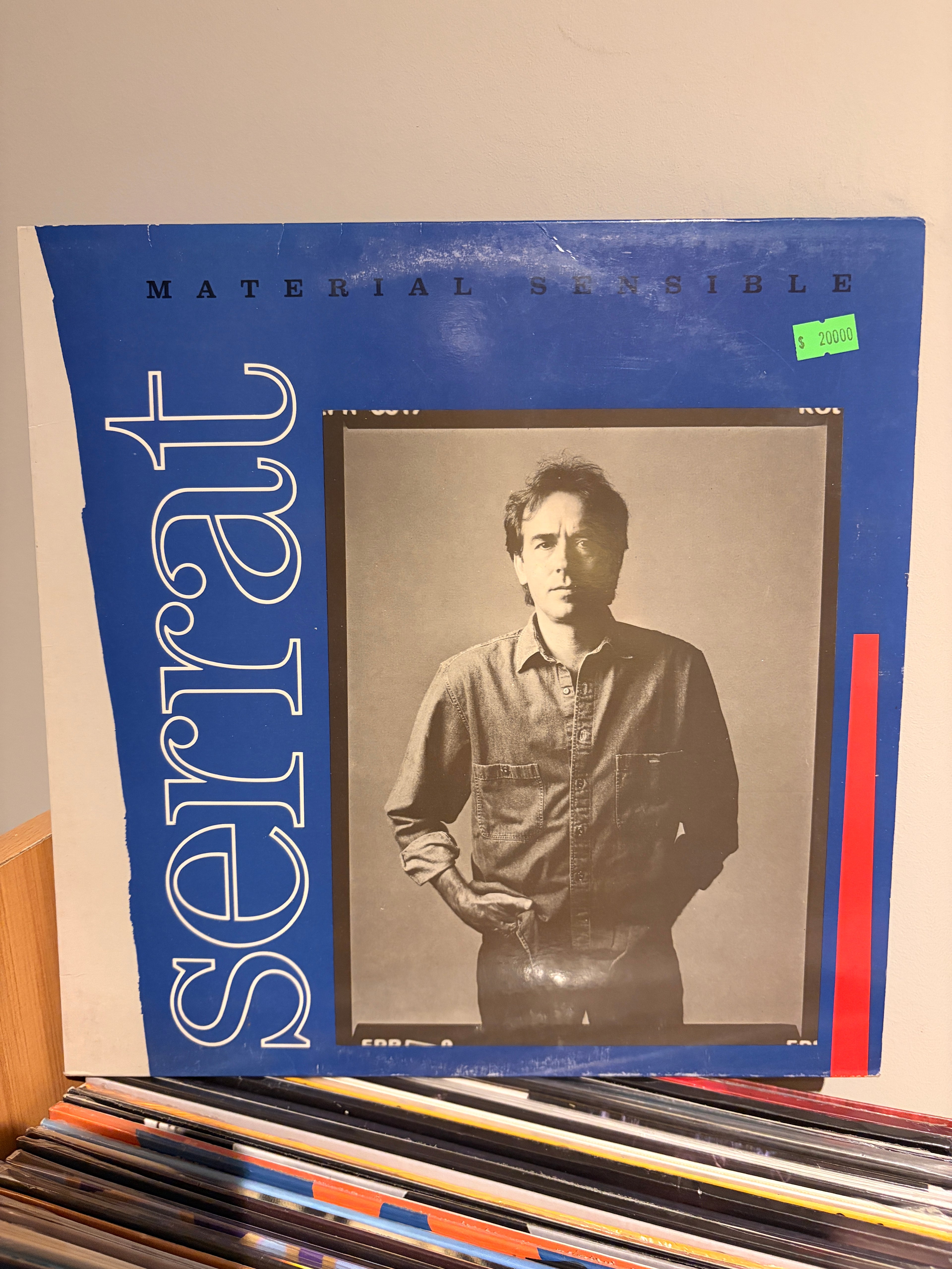 JOAN MANUEL SERRAT Material Sensible